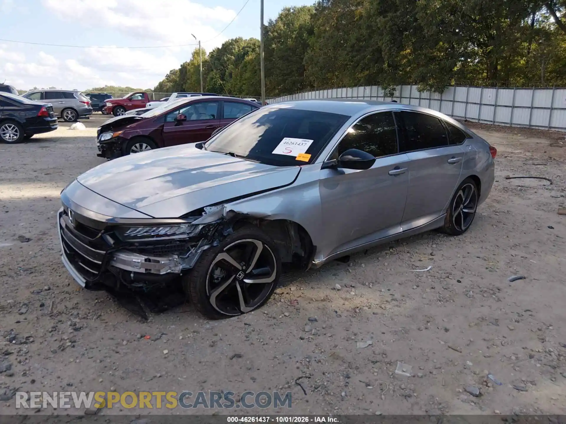 2 Фотография поврежденного автомобиля 1HGCV1F34MA007783 HONDA ACCORD 2021