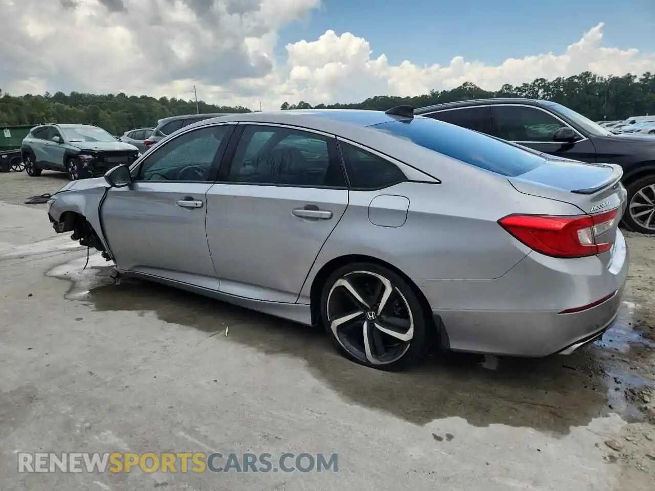 2 Photograph of a damaged car 1HGCV1F34MA008710 HONDA ACCORD 2021