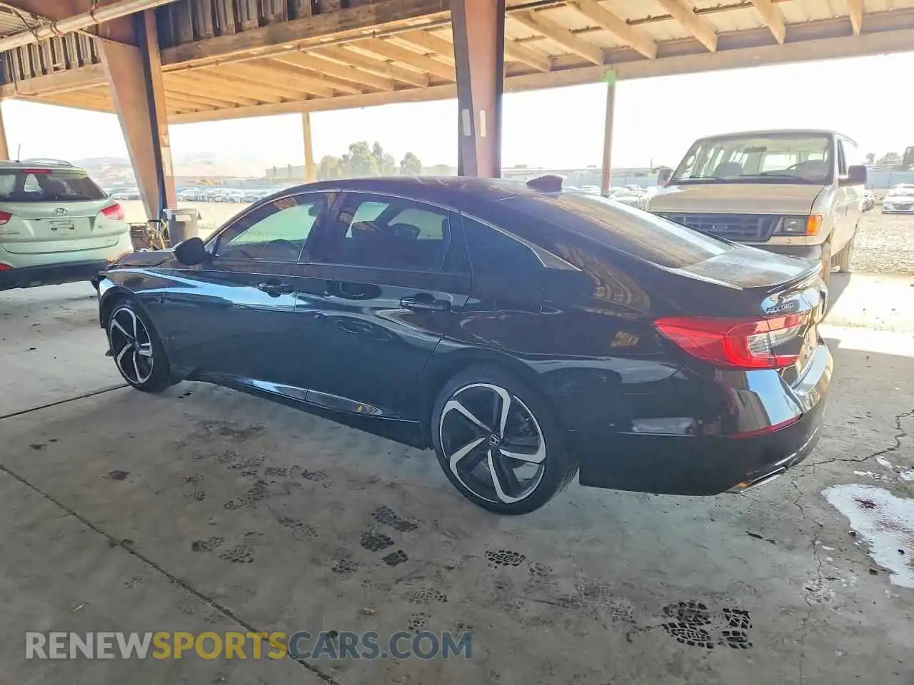 2 Photograph of a damaged car 1HGCV1F34MA030206 HONDA ACCORD 2021