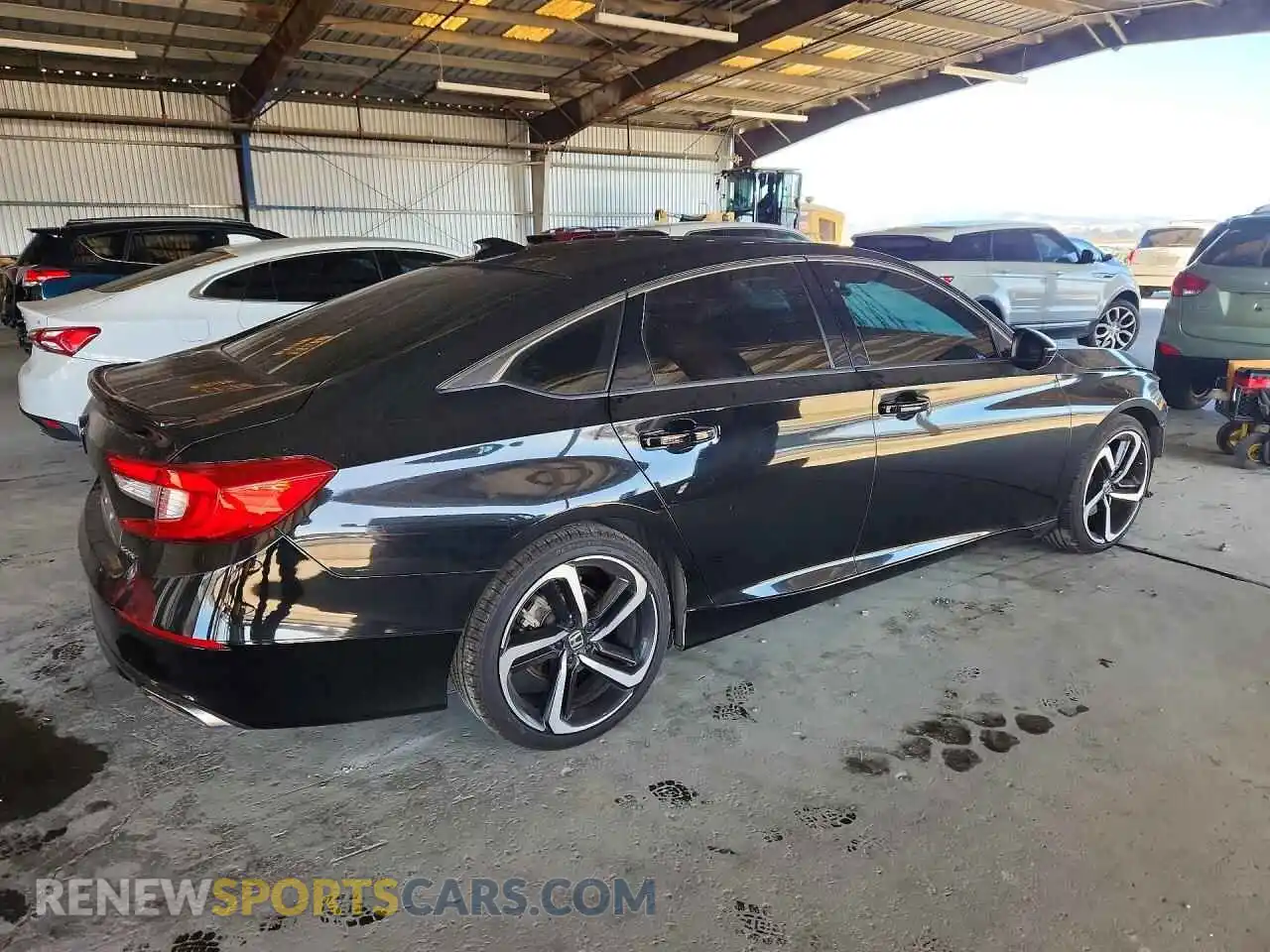 3 Photograph of a damaged car 1HGCV1F34MA030206 HONDA ACCORD 2021