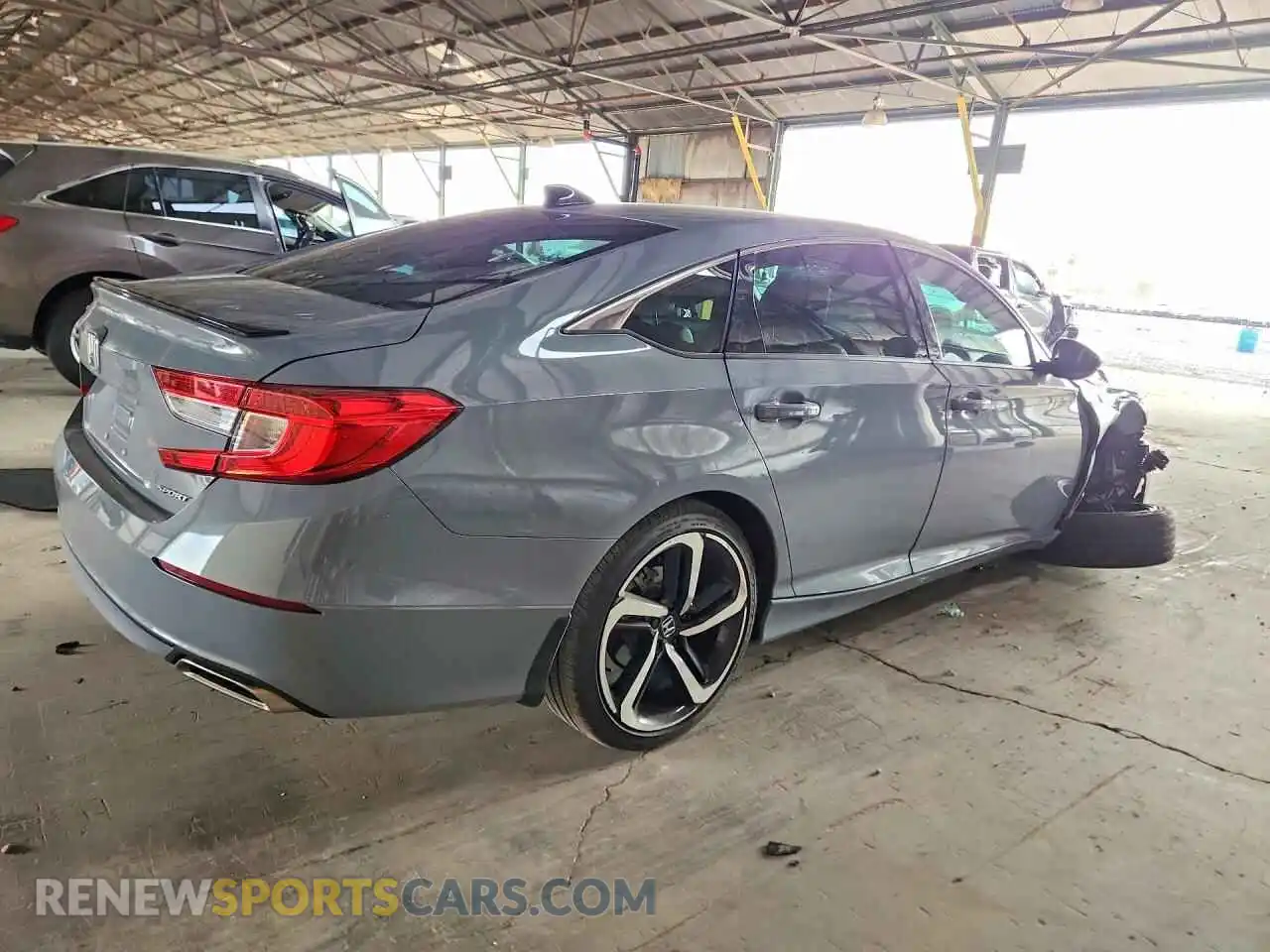 3 Photograph of a damaged car 1HGCV1F34MA081463 HONDA ACCORD 2021