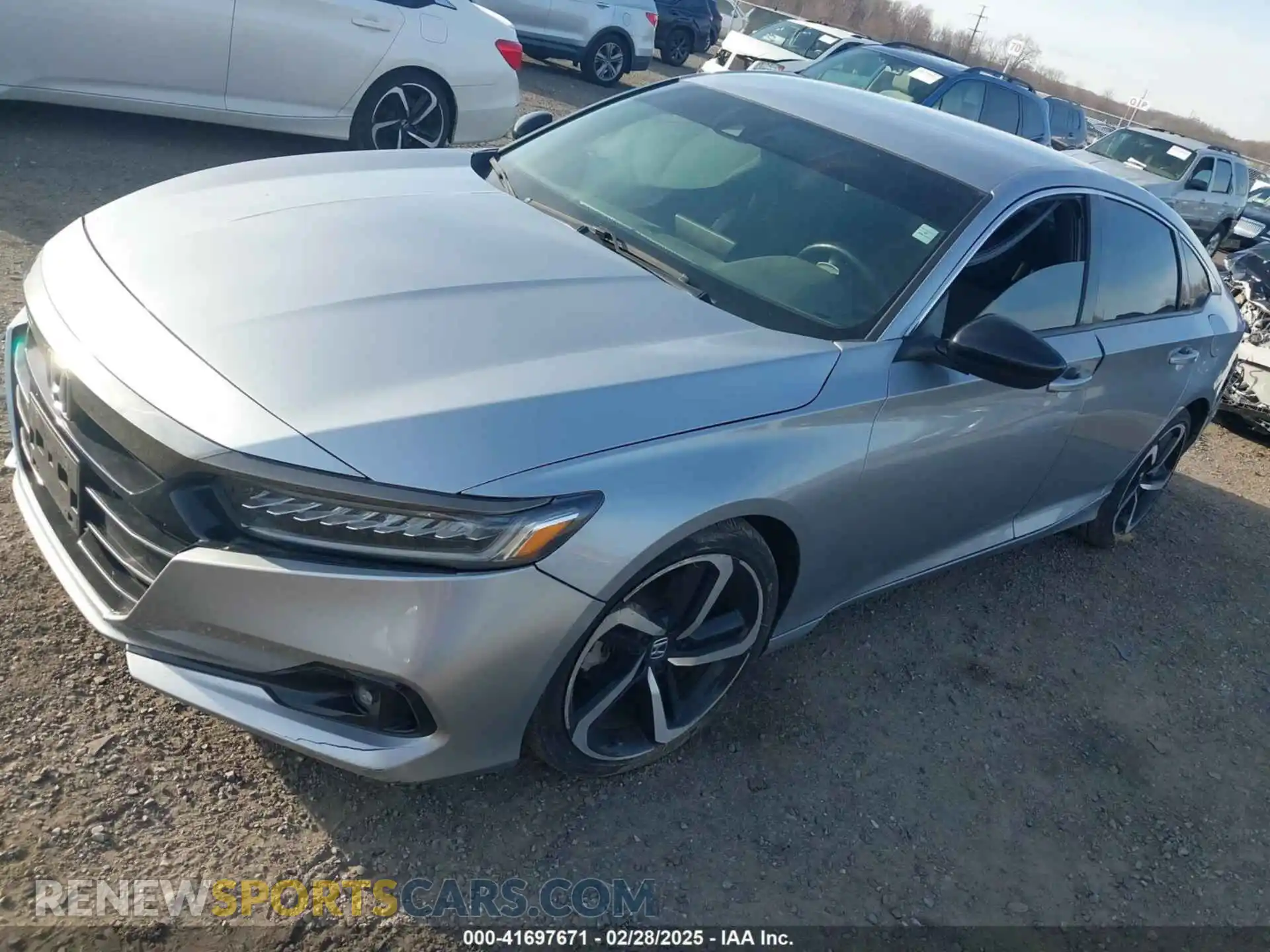 2 fotografías del automóvil dañado 1HGCV1F34MA081611 HONDA ACCORD 2021