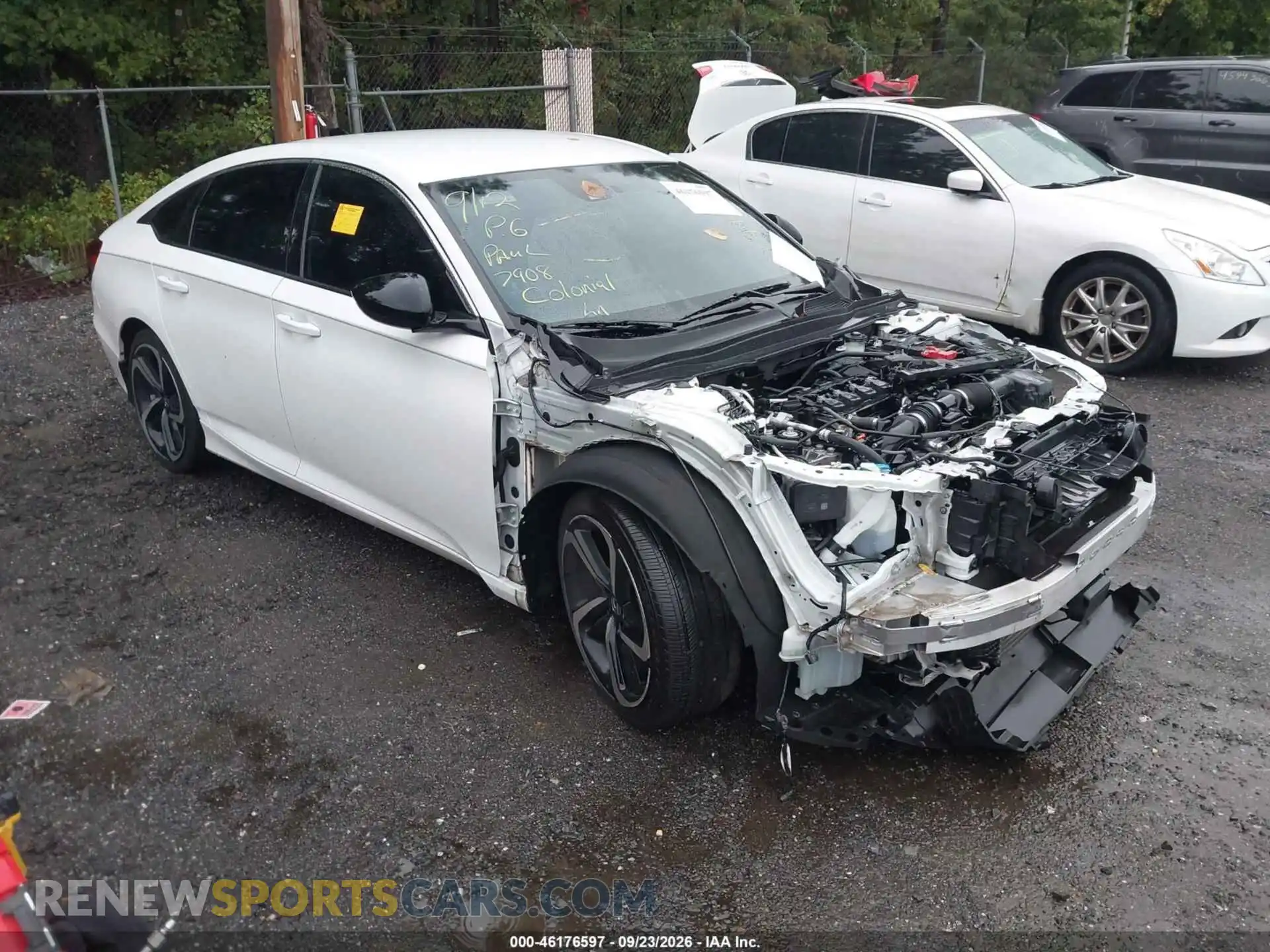 1 Photograph of a damaged car 1HGCV1F34MA088915 HONDA ACCORD 2021