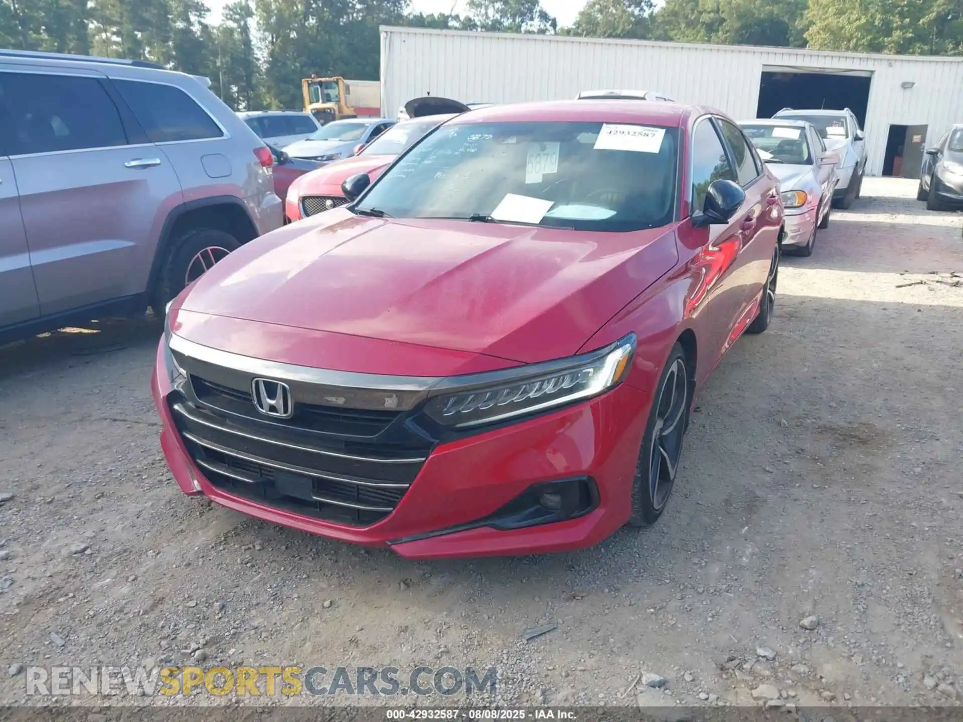 2 Photograph of a damaged car 1HGCV1F34MA098747 HONDA ACCORD 2021