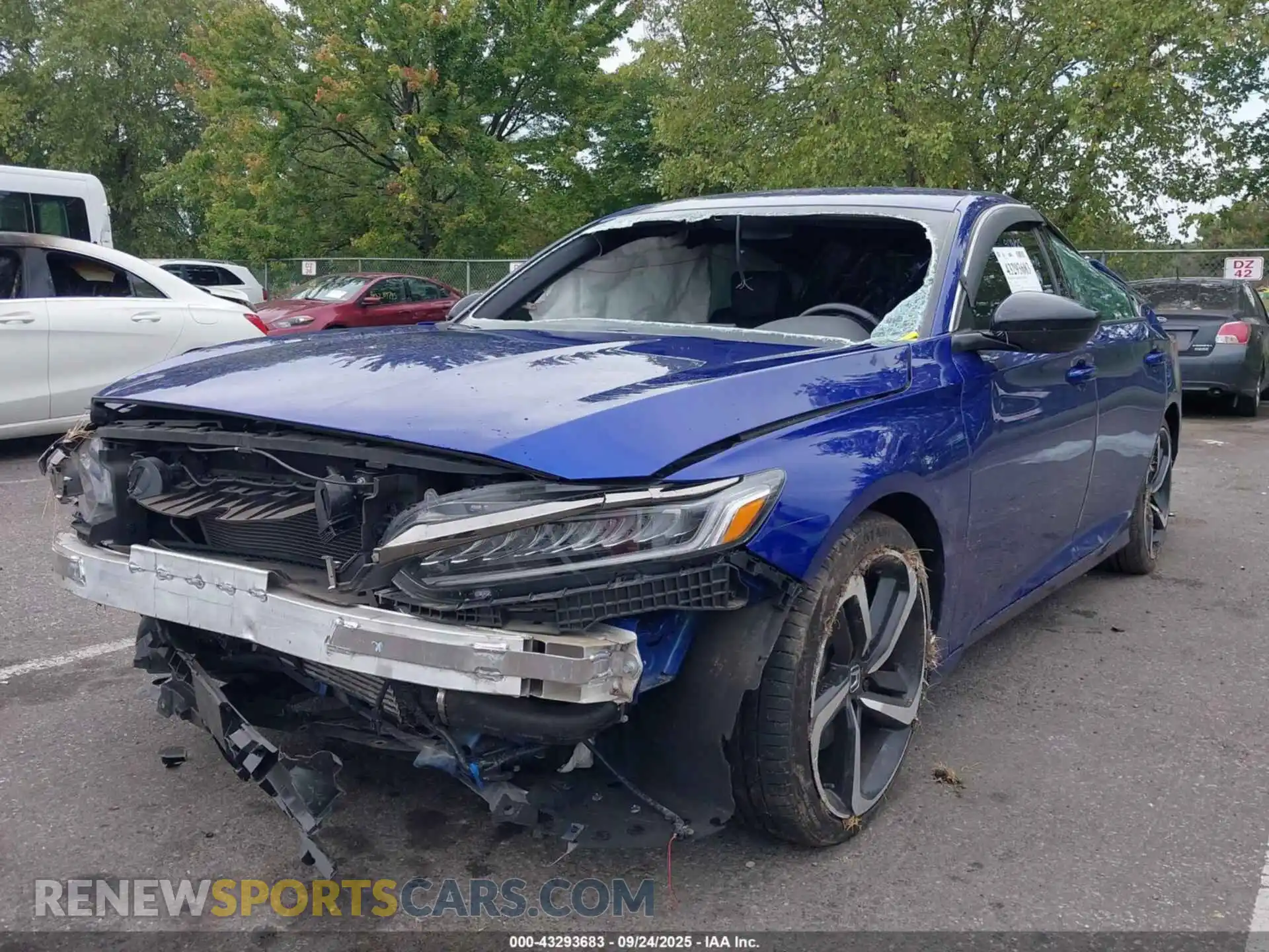 2 Photograph of a damaged car 1HGCV1F34MA100495 HONDA ACCORD 2021