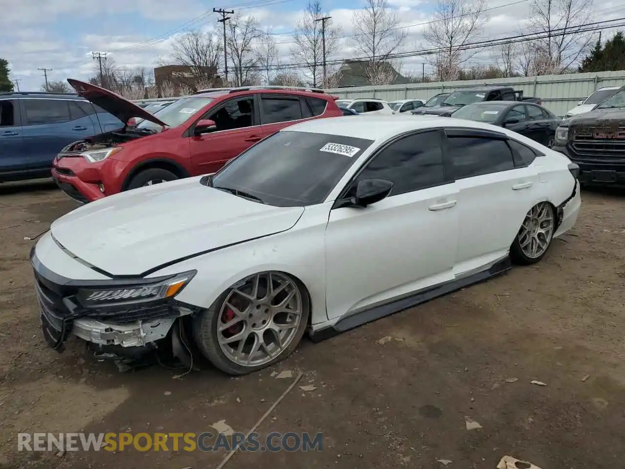 1 Photograph of a damaged car 1HGCV1F34MA109746 HONDA ACCORD 2021