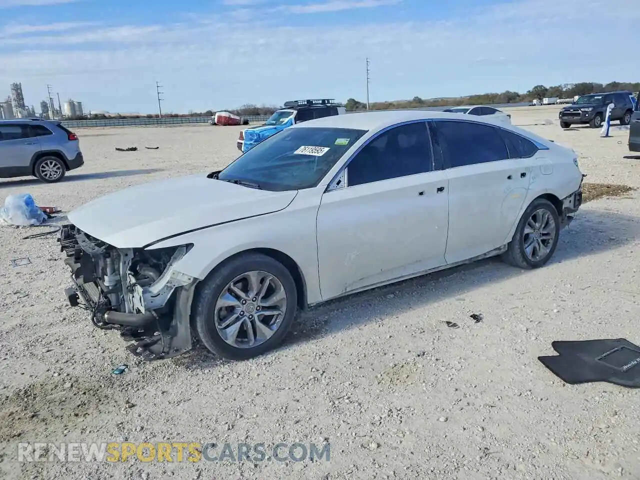 1 Photograph of a damaged car 1HGCV1F35MA001801 HONDA ACCORD 2021
