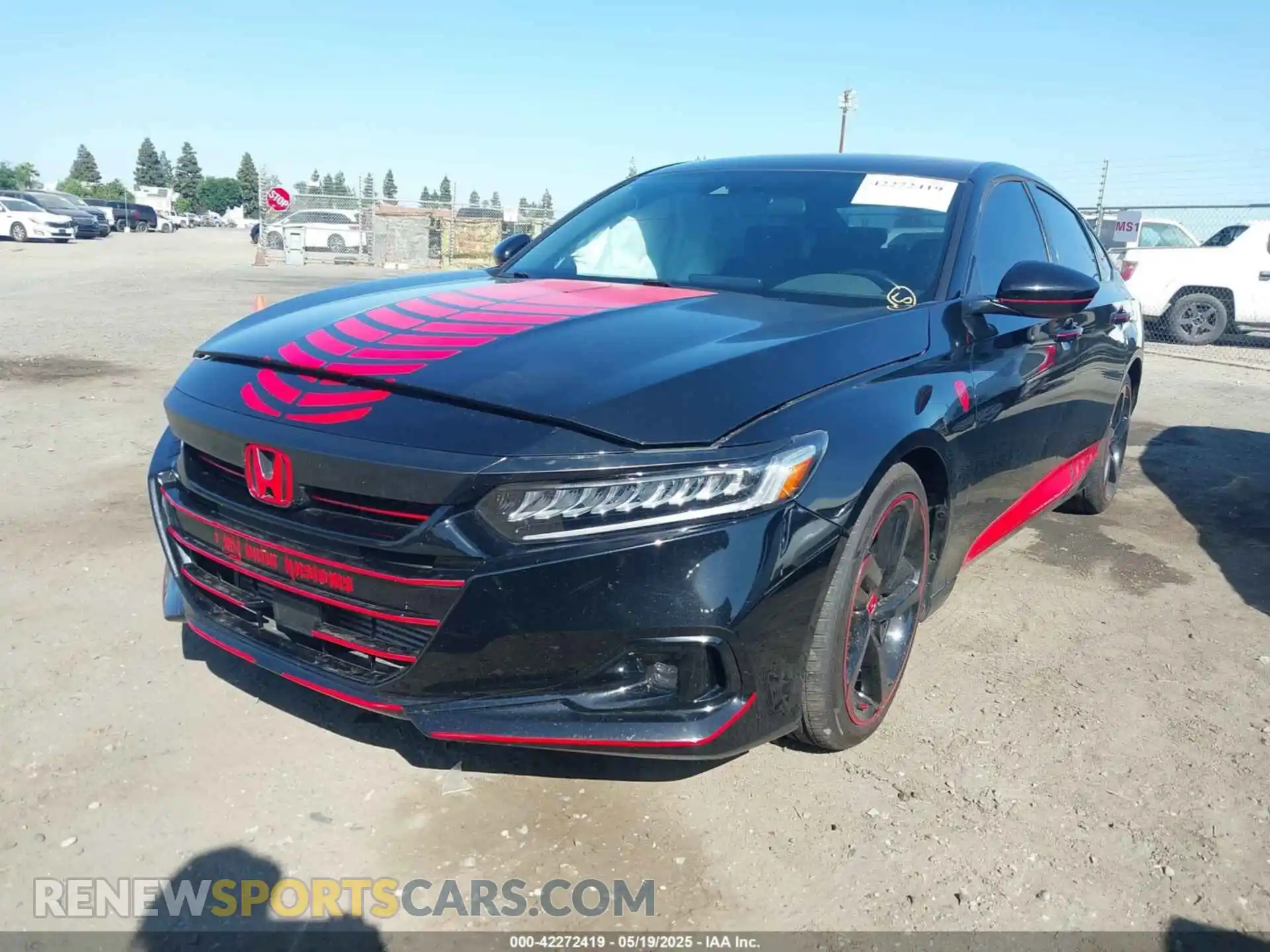 2 Photograph of a damaged car 1HGCV1F35MA004696 HONDA ACCORD 2021