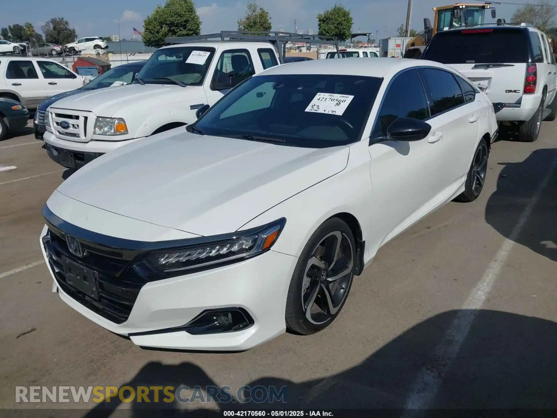 2 Photograph of a damaged car 1HGCV1F35MA009400 HONDA ACCORD 2021