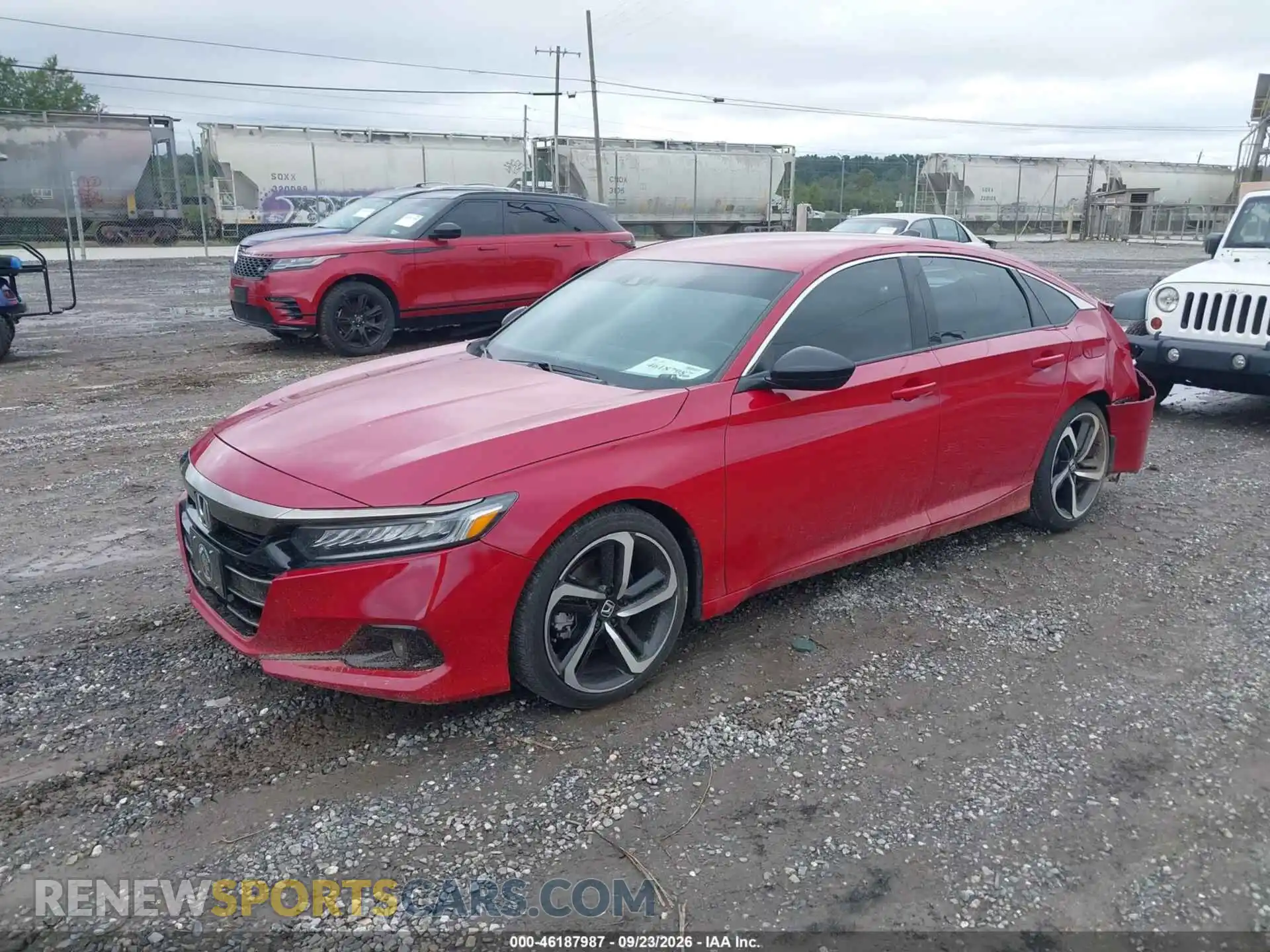 2 Photograph of a damaged car 1HGCV1F35MA010773 HONDA ACCORD 2021
