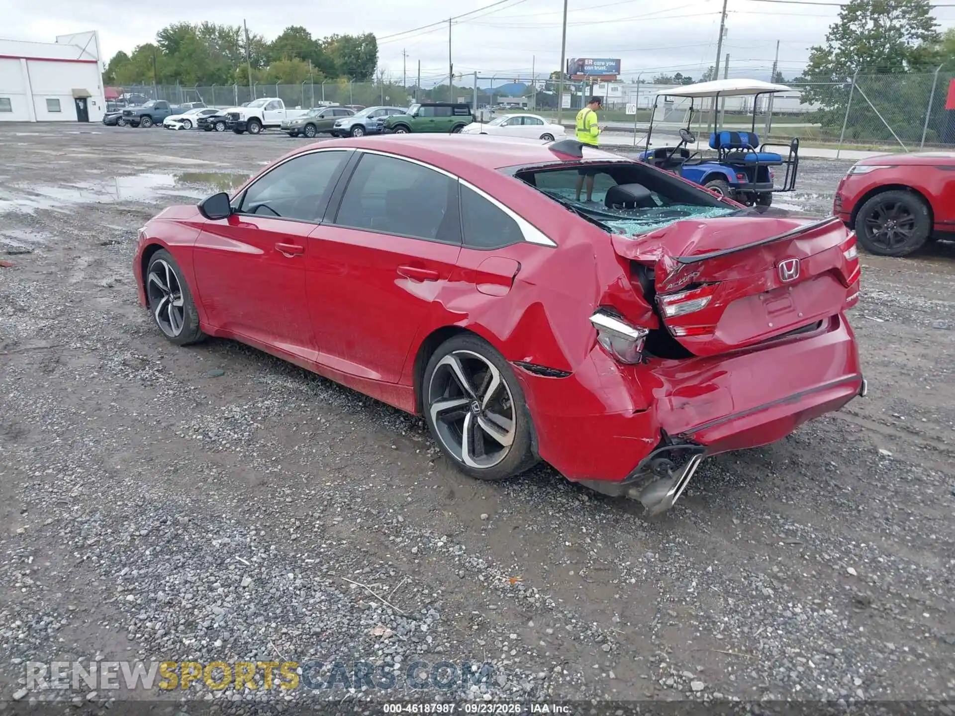 3 Photograph of a damaged car 1HGCV1F35MA010773 HONDA ACCORD 2021