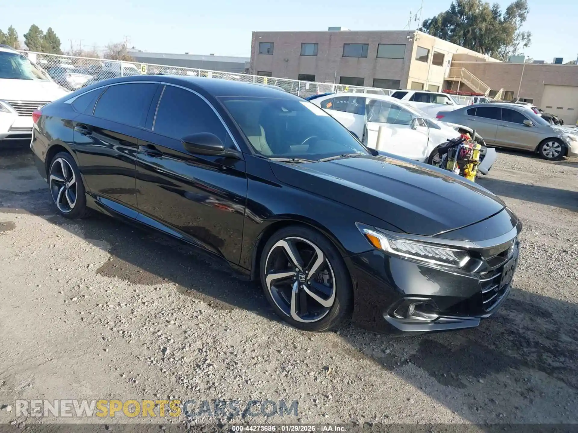 1 Photograph of a damaged car 1HGCV1F35MA017965 HONDA ACCORD 2021