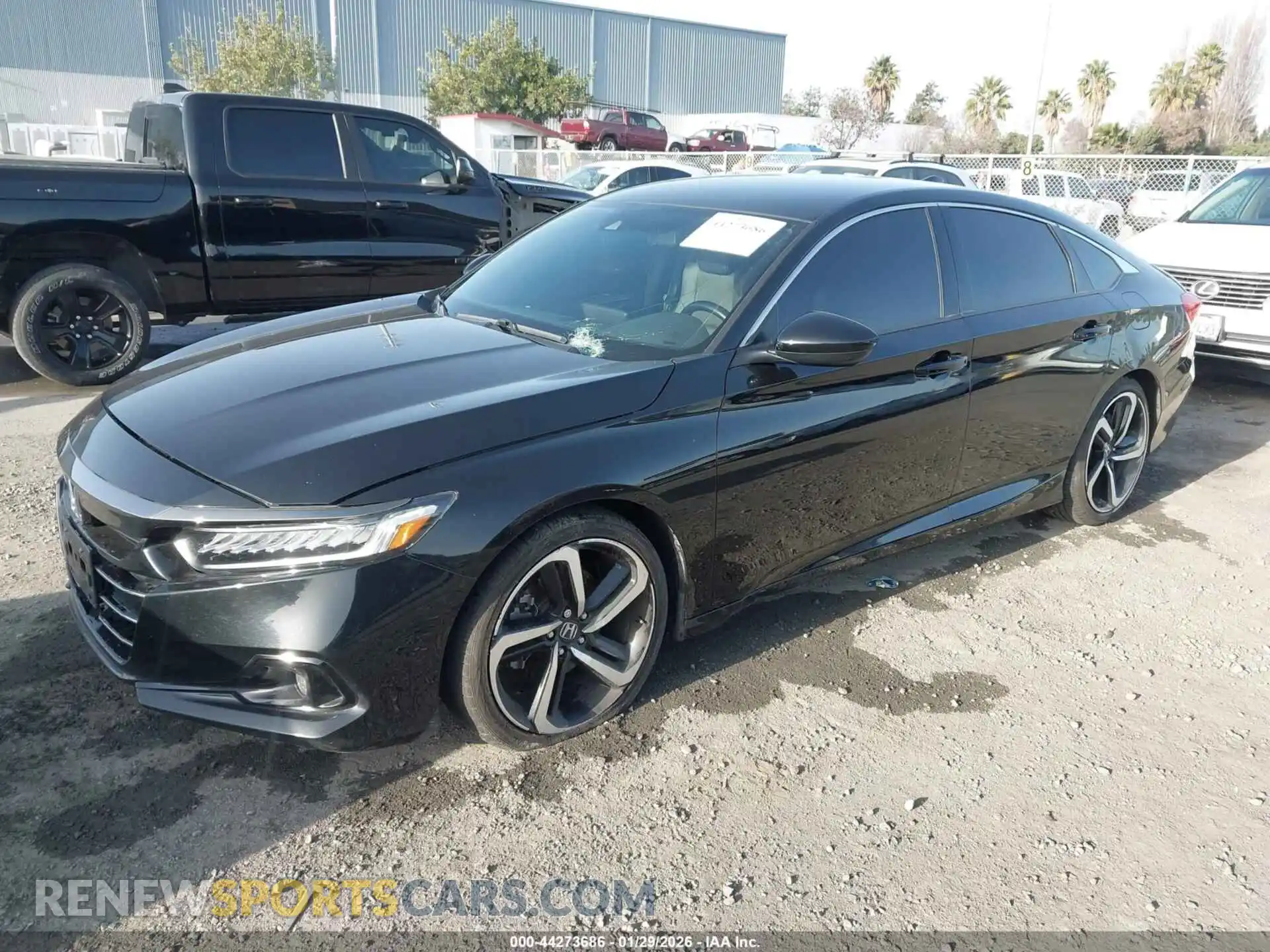 2 Photograph of a damaged car 1HGCV1F35MA017965 HONDA ACCORD 2021
