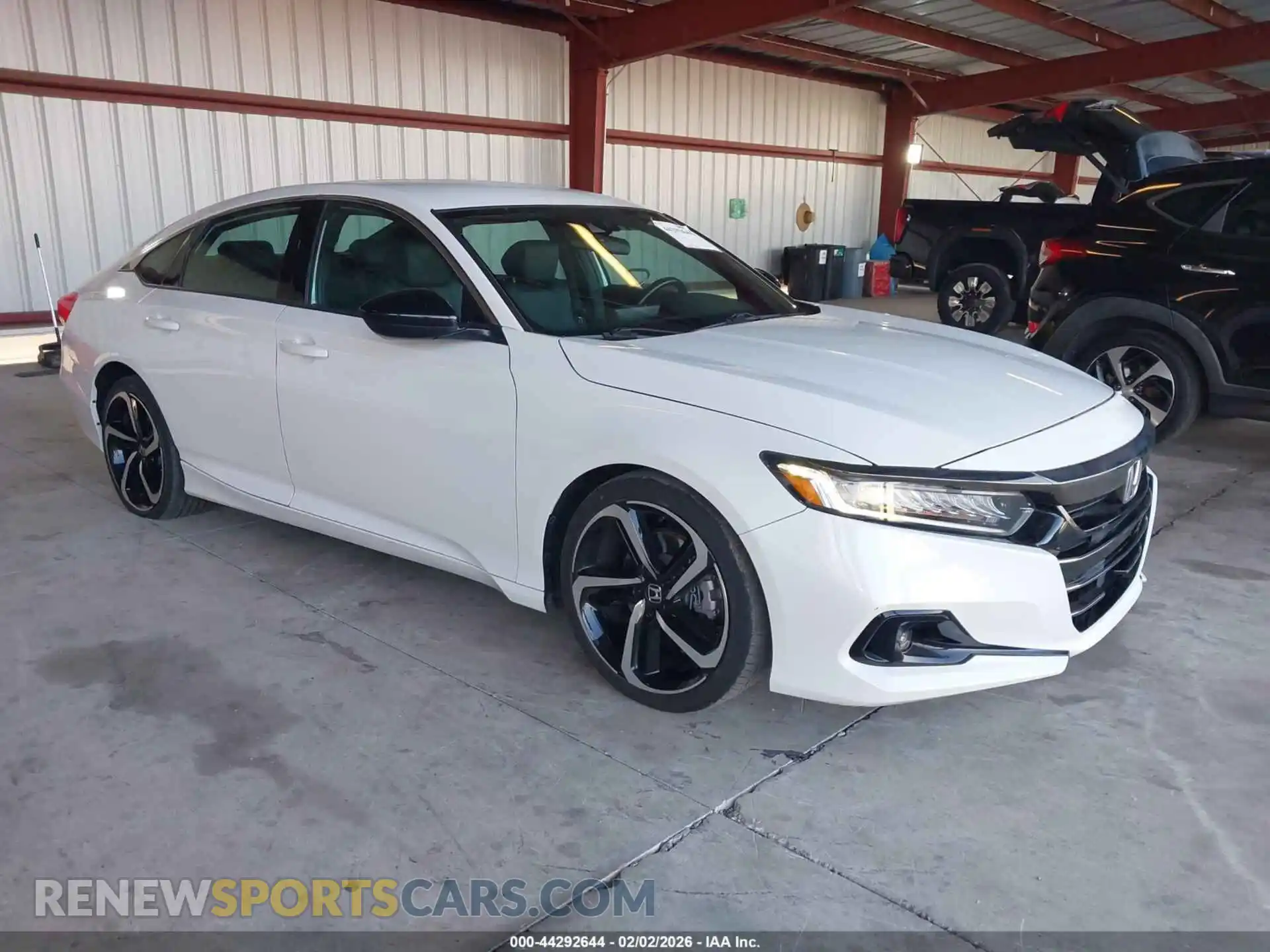 1 Photograph of a damaged car 1HGCV1F35MA025595 HONDA ACCORD 2021