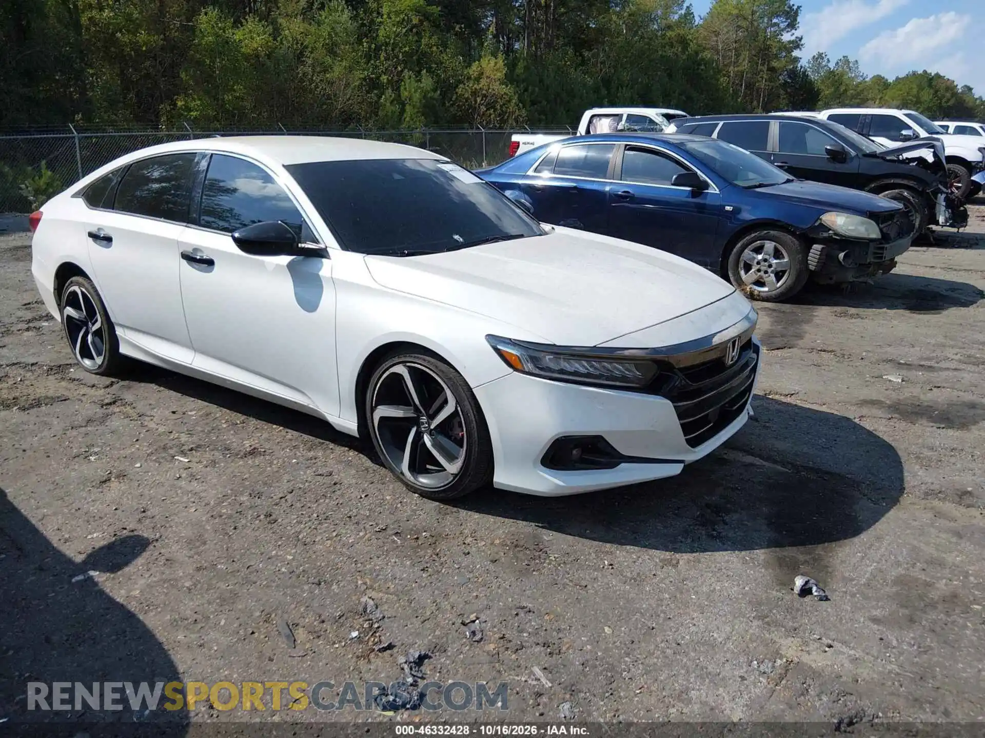 1 Photograph of a damaged car 1HGCV1F35MA043336 HONDA ACCORD 2021