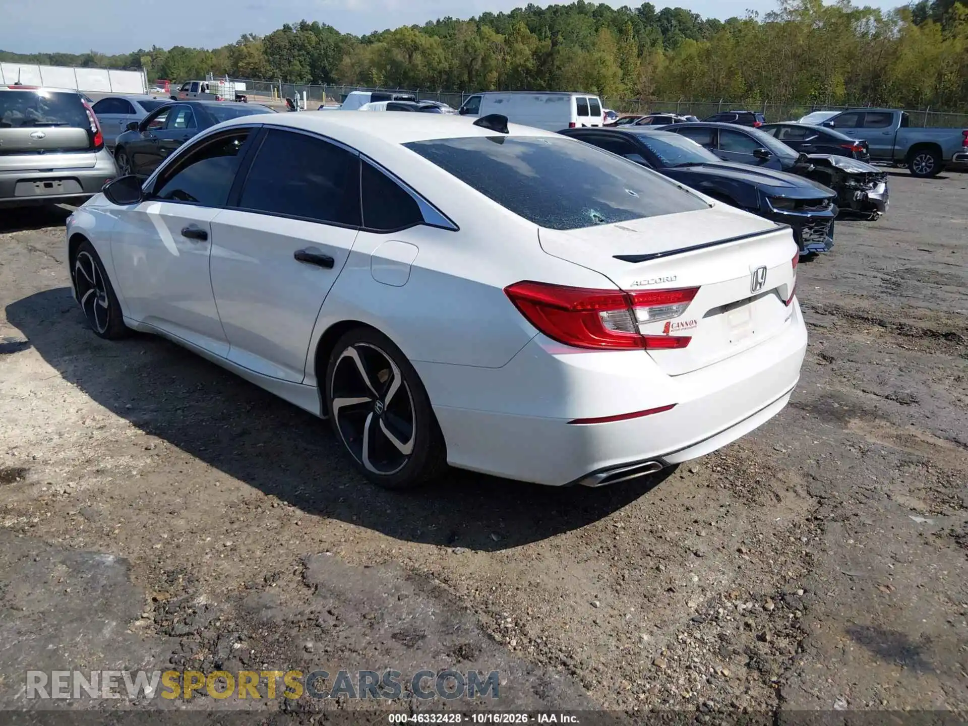 3 Photograph of a damaged car 1HGCV1F35MA043336 HONDA ACCORD 2021