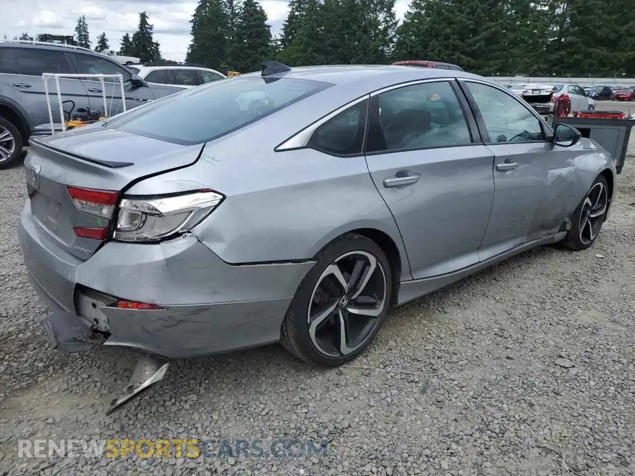 3 Photograph of a damaged car 1HGCV1F35MA047094 HONDA ACCORD 2021