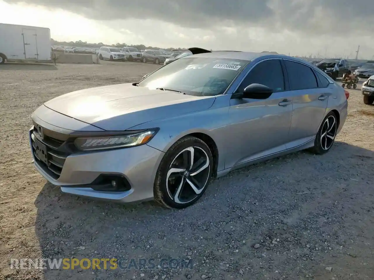 1 Photograph of a damaged car 1HGCV1F35MA071248 HONDA ACCORD 2021