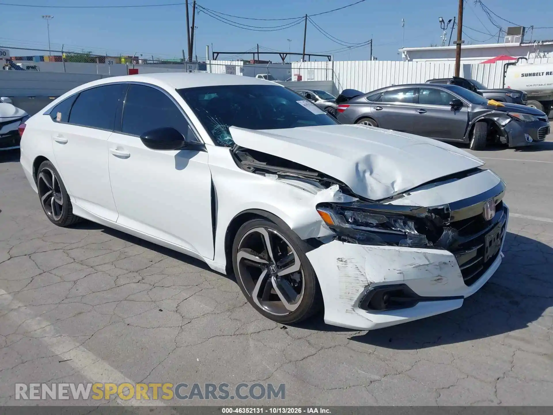 1 Фотография поврежденного автомобиля 1HGCV1F35MA073002 HONDA ACCORD 2021