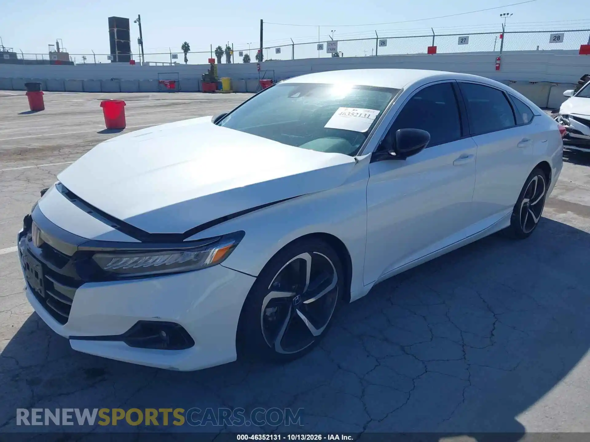 2 Фотография поврежденного автомобиля 1HGCV1F35MA073002 HONDA ACCORD 2021