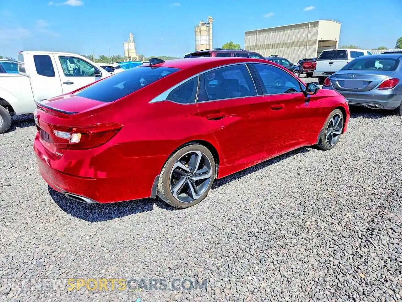 3 Photograph of a damaged car 1HGCV1F35MA074960 HONDA ACCORD 2021