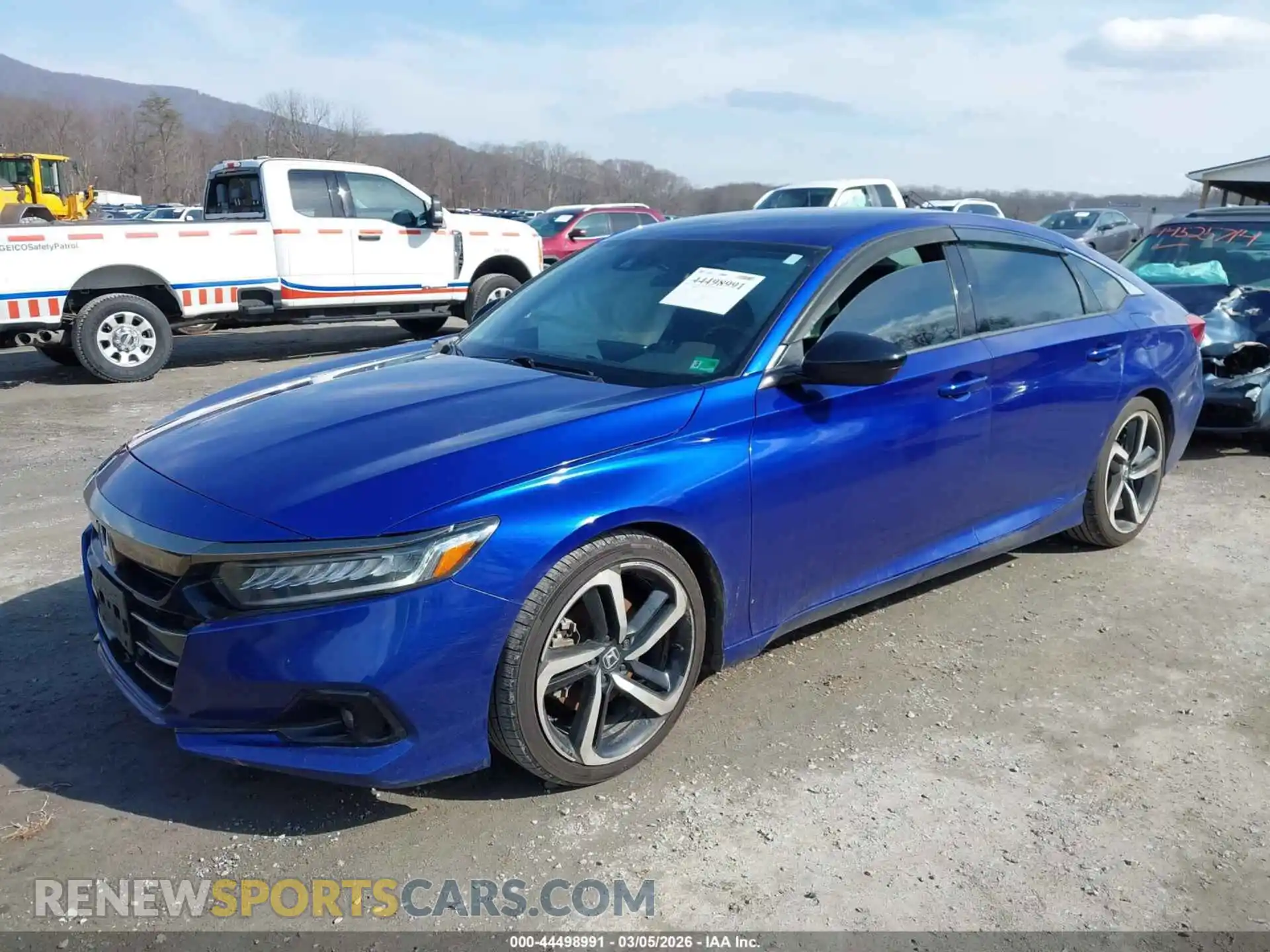 2 Photograph of a damaged car 1HGCV1F35MA075204 HONDA ACCORD 2021