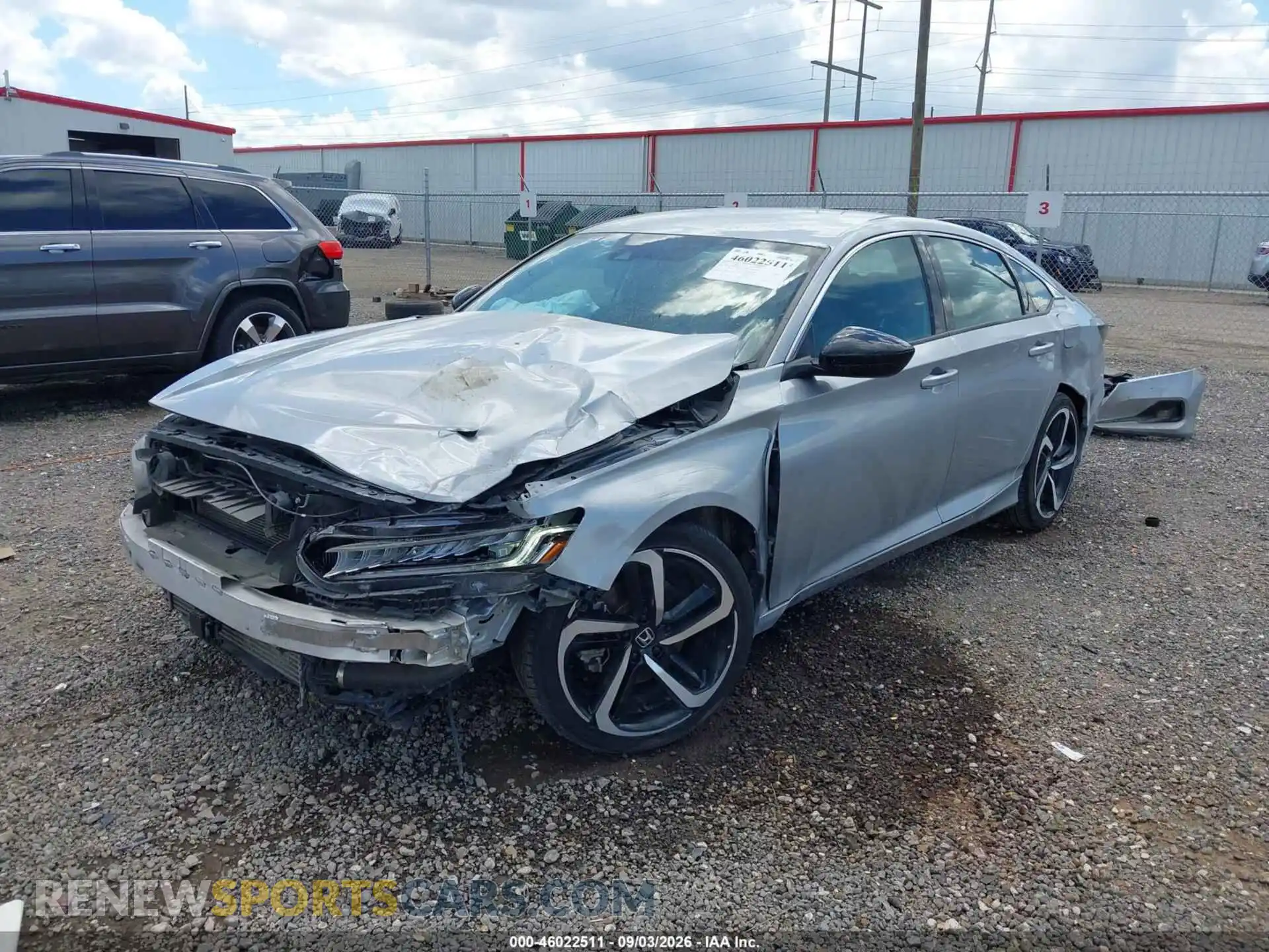 2 fotografías del automóvil dañado 1HGCV1F35MA078376 HONDA ACCORD 2021