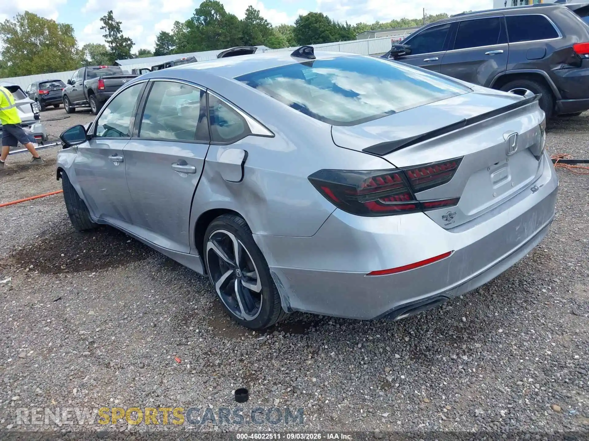 3 fotografías del automóvil dañado 1HGCV1F35MA078376 HONDA ACCORD 2021