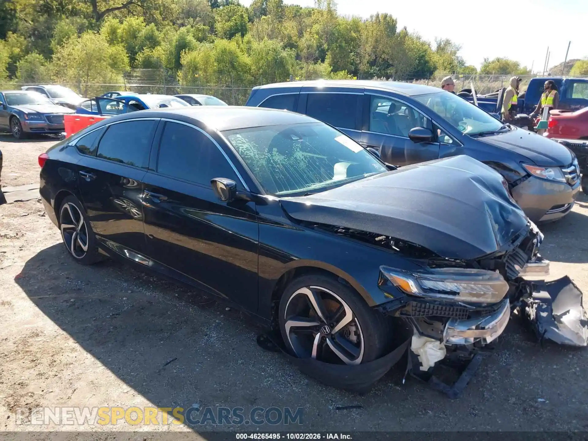 1 Photograph of a damaged car 1HGCV1F35MA079589 HONDA ACCORD 2021