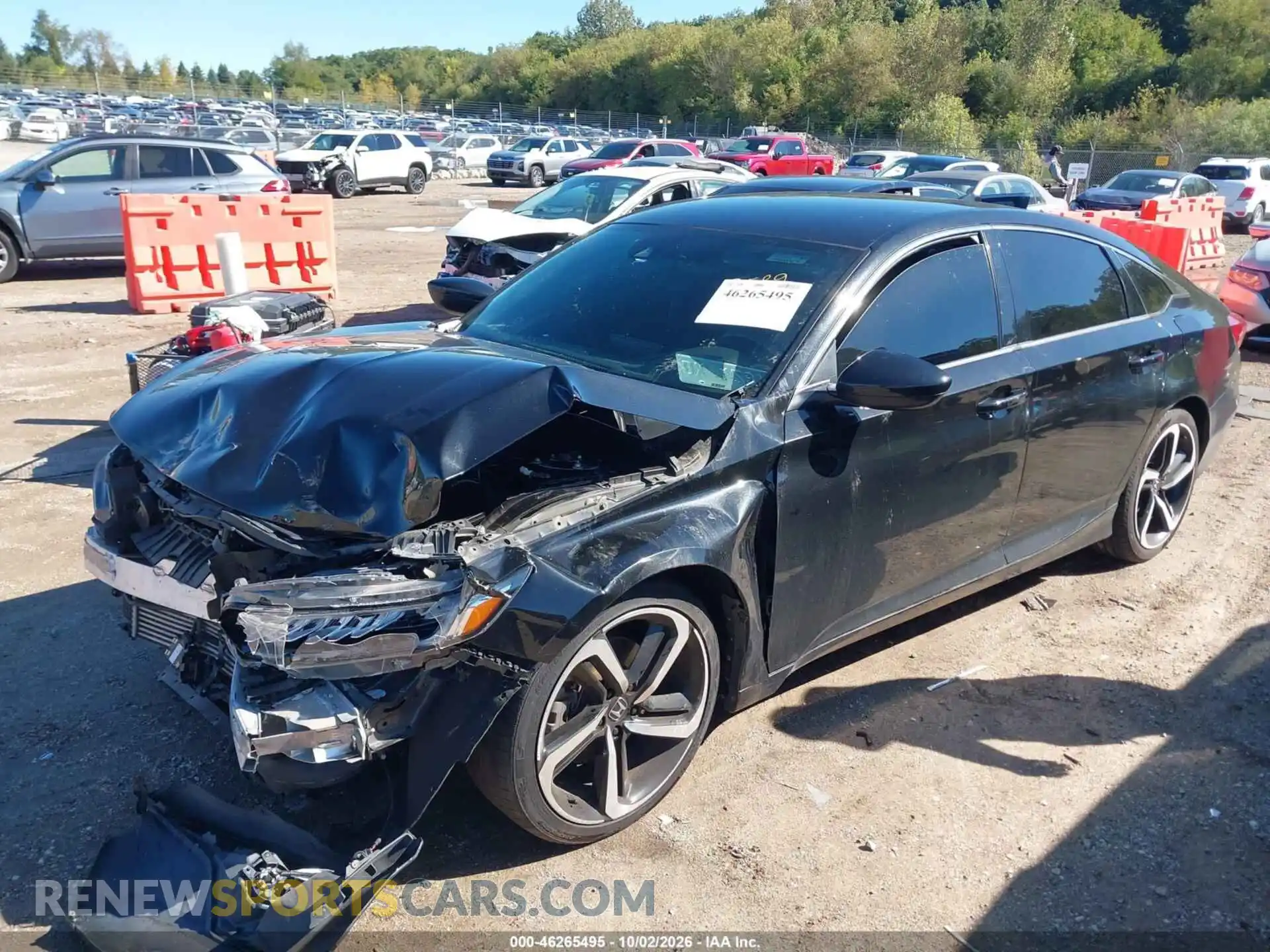 2 Photograph of a damaged car 1HGCV1F35MA079589 HONDA ACCORD 2021