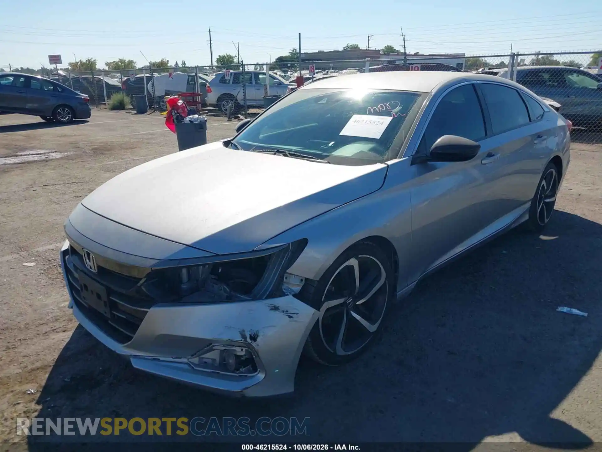 2 Фотография поврежденного автомобиля 1HGCV1F35MA082928 HONDA ACCORD 2021