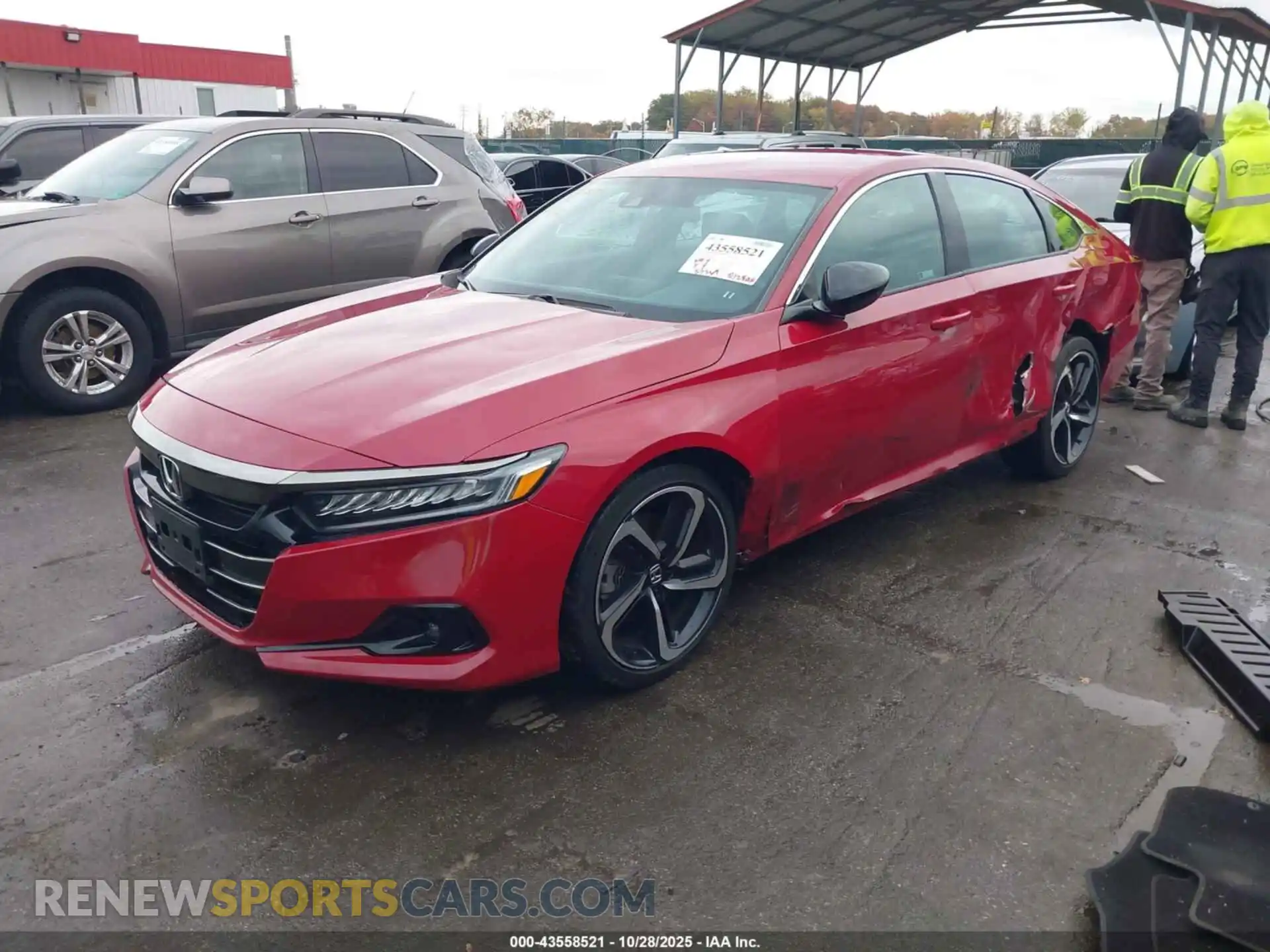 2 Photograph of a damaged car 1HGCV1F35MA089166 HONDA ACCORD 2021