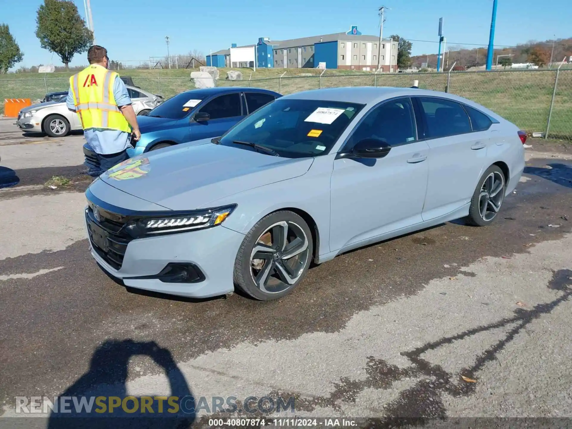 2 Photograph of a damaged car 1HGCV1F35MA089412 HONDA ACCORD 2021