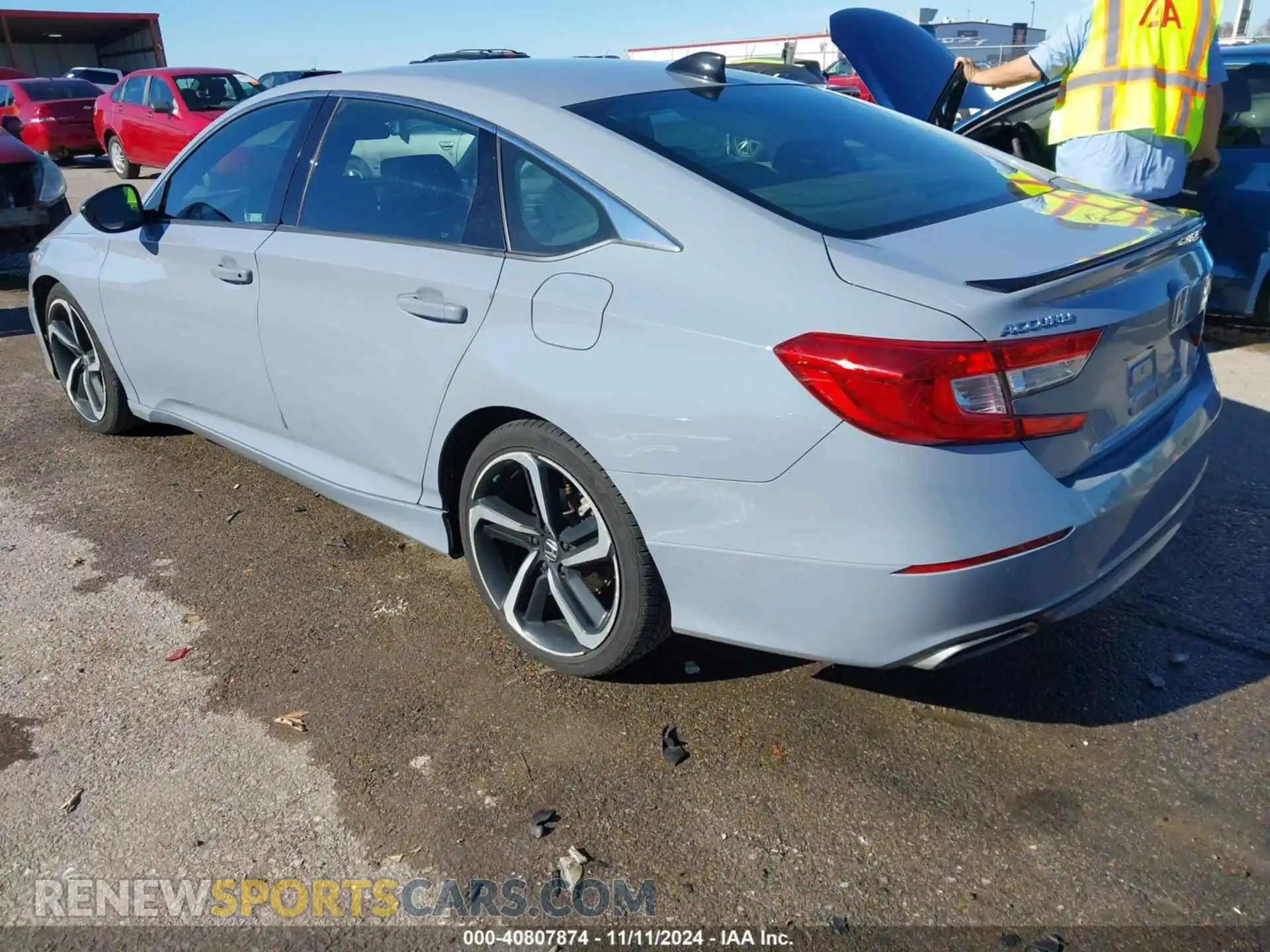 3 Photograph of a damaged car 1HGCV1F35MA089412 HONDA ACCORD 2021