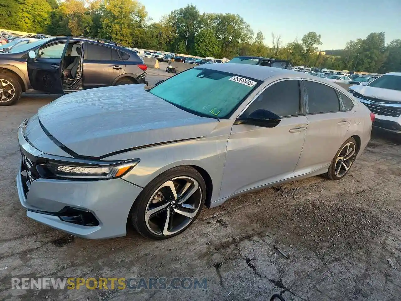 1 Фотография поврежденного автомобиля 1HGCV1F35MA098045 HONDA ACCORD 2021