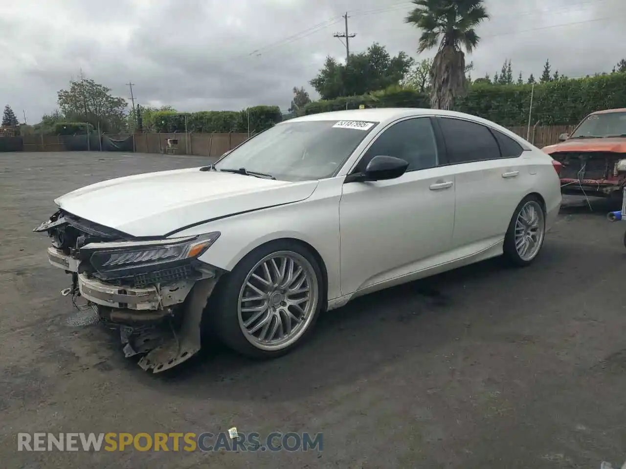 1 Photograph of a damaged car 1HGCV1F35MA105124 HONDA ACCORD 2021