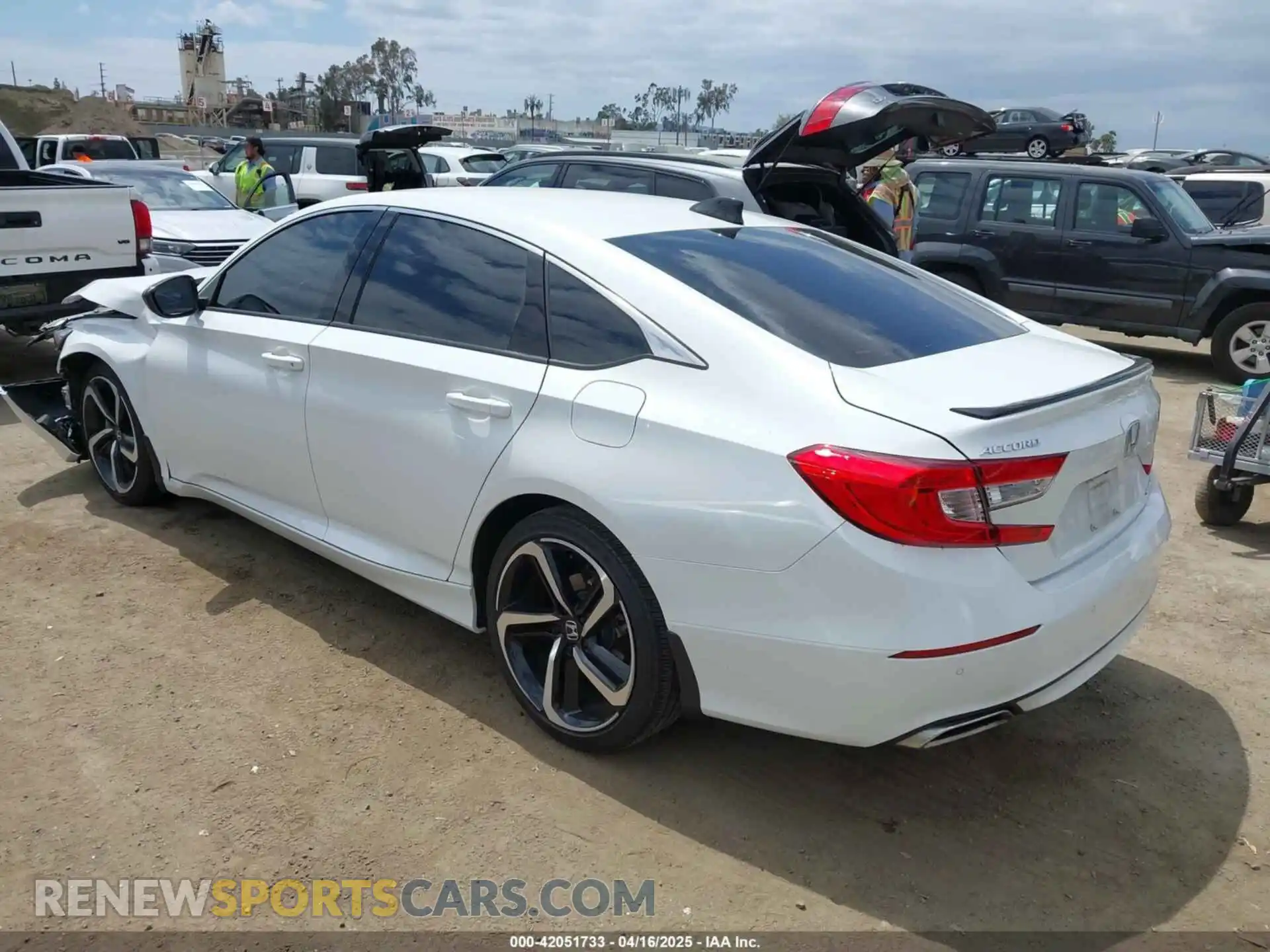 3 Photograph of a damaged car 1HGCV1F35MA105639 HONDA ACCORD 2021