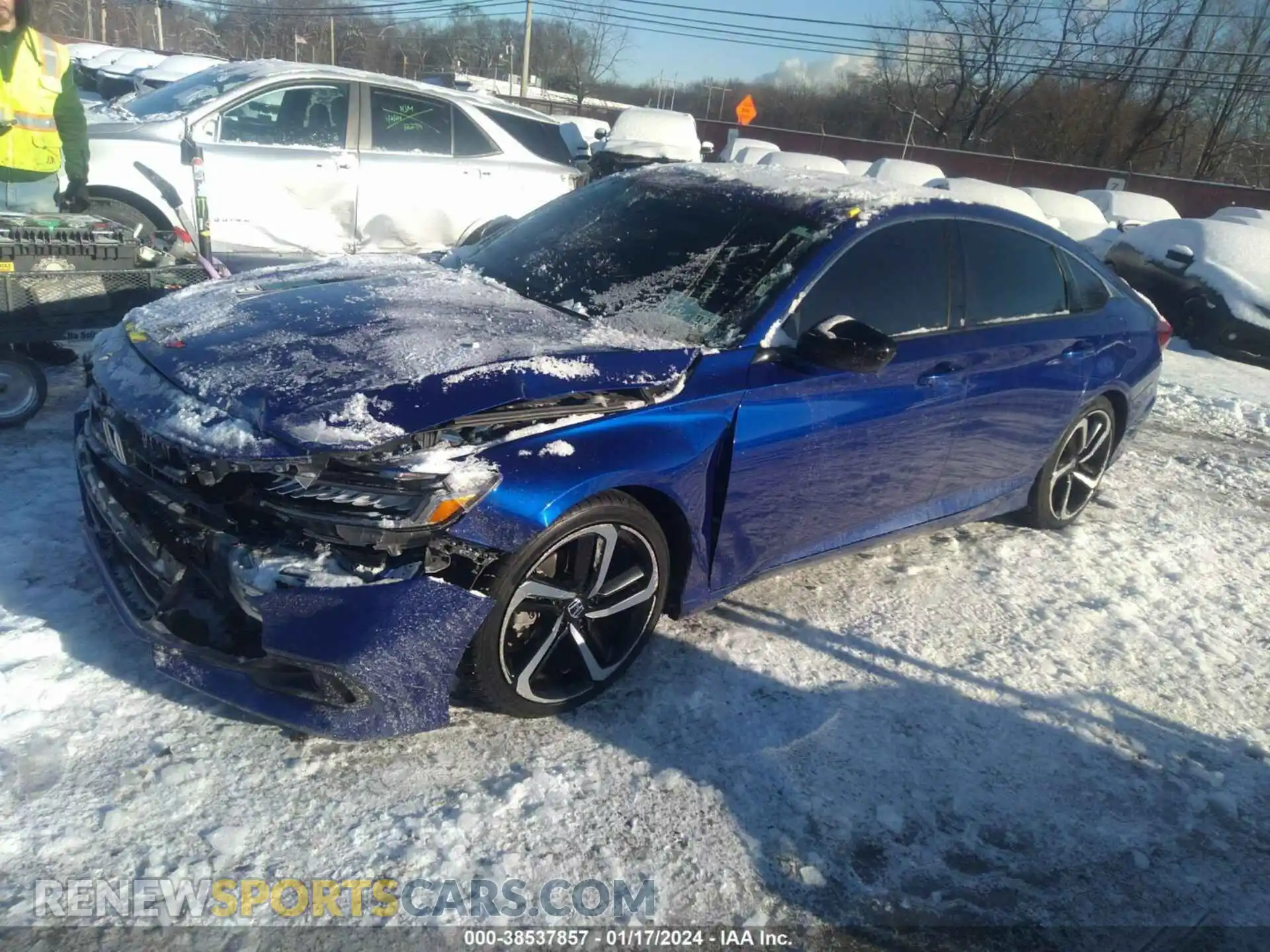 2 Фотография поврежденного автомобиля 1HGCV1F35MA109304 HONDA ACCORD 2021