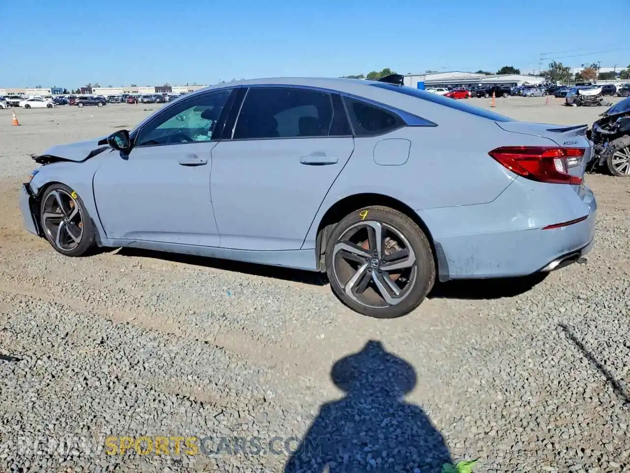 2 Photograph of a damaged car 1HGCV1F35MA117693 HONDA ACCORD 2021