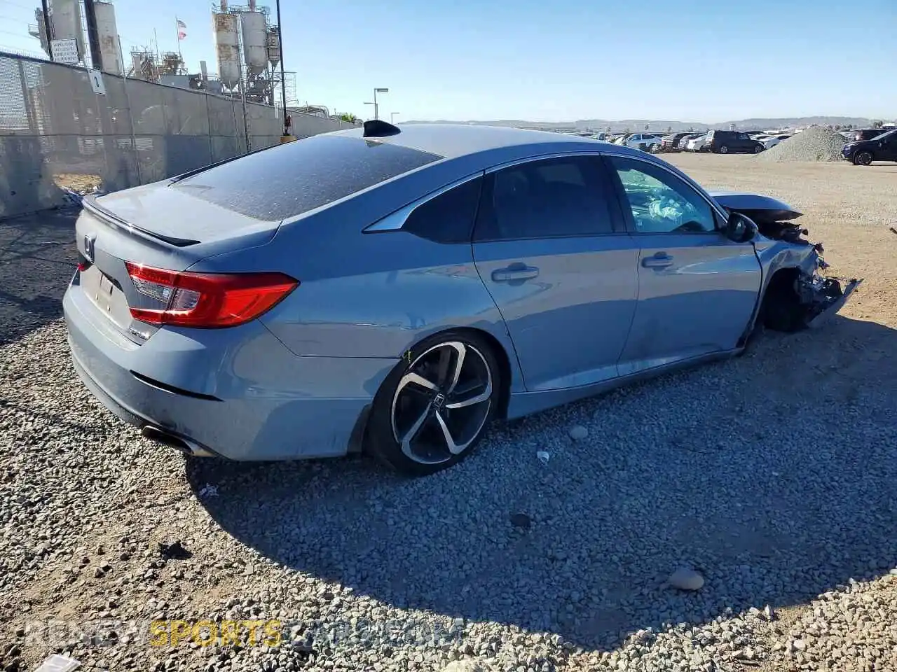3 Photograph of a damaged car 1HGCV1F35MA117693 HONDA ACCORD 2021