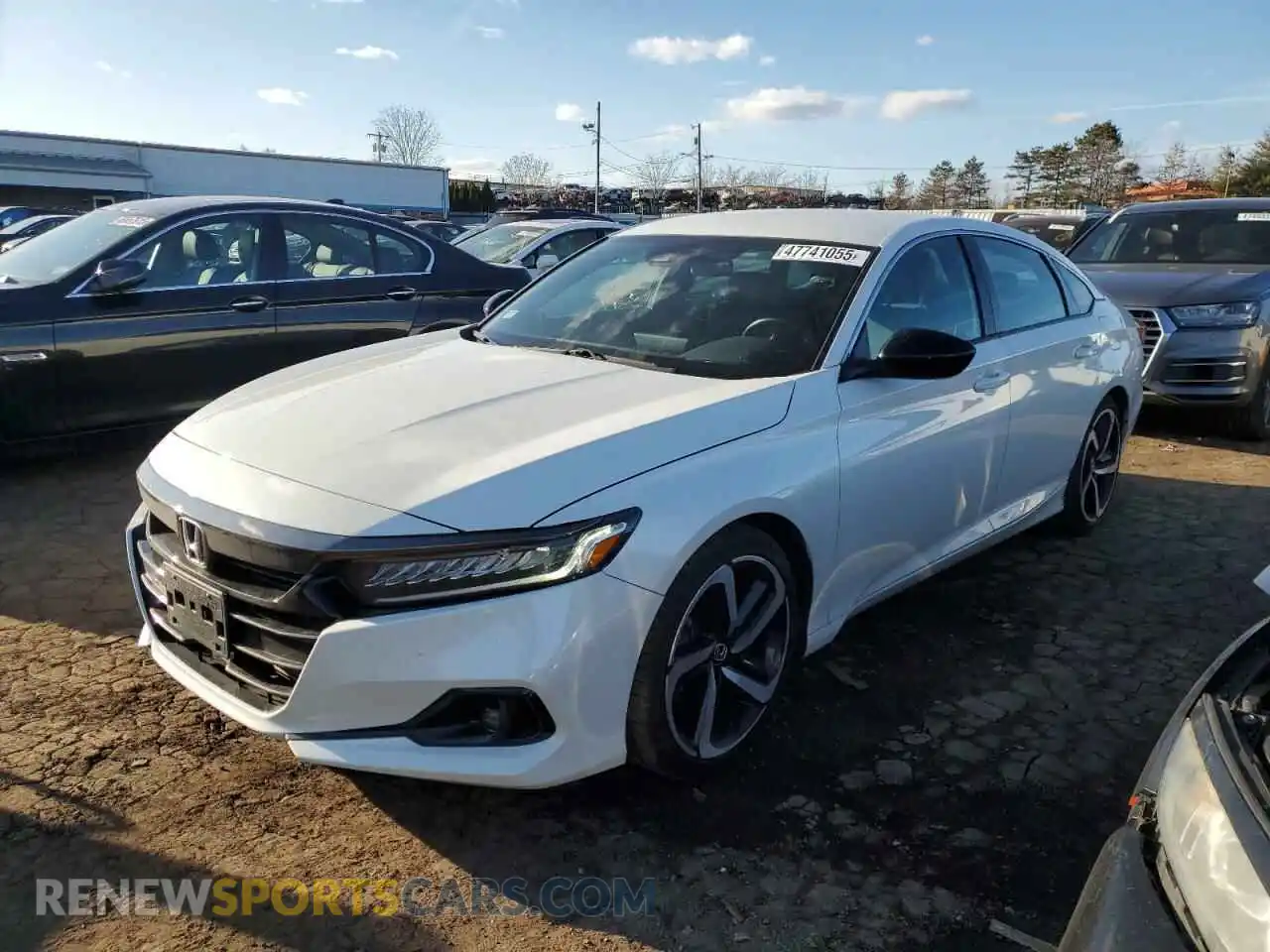 1 Photograph of a damaged car 1HGCV1F36MA001032 HONDA ACCORD 2021
