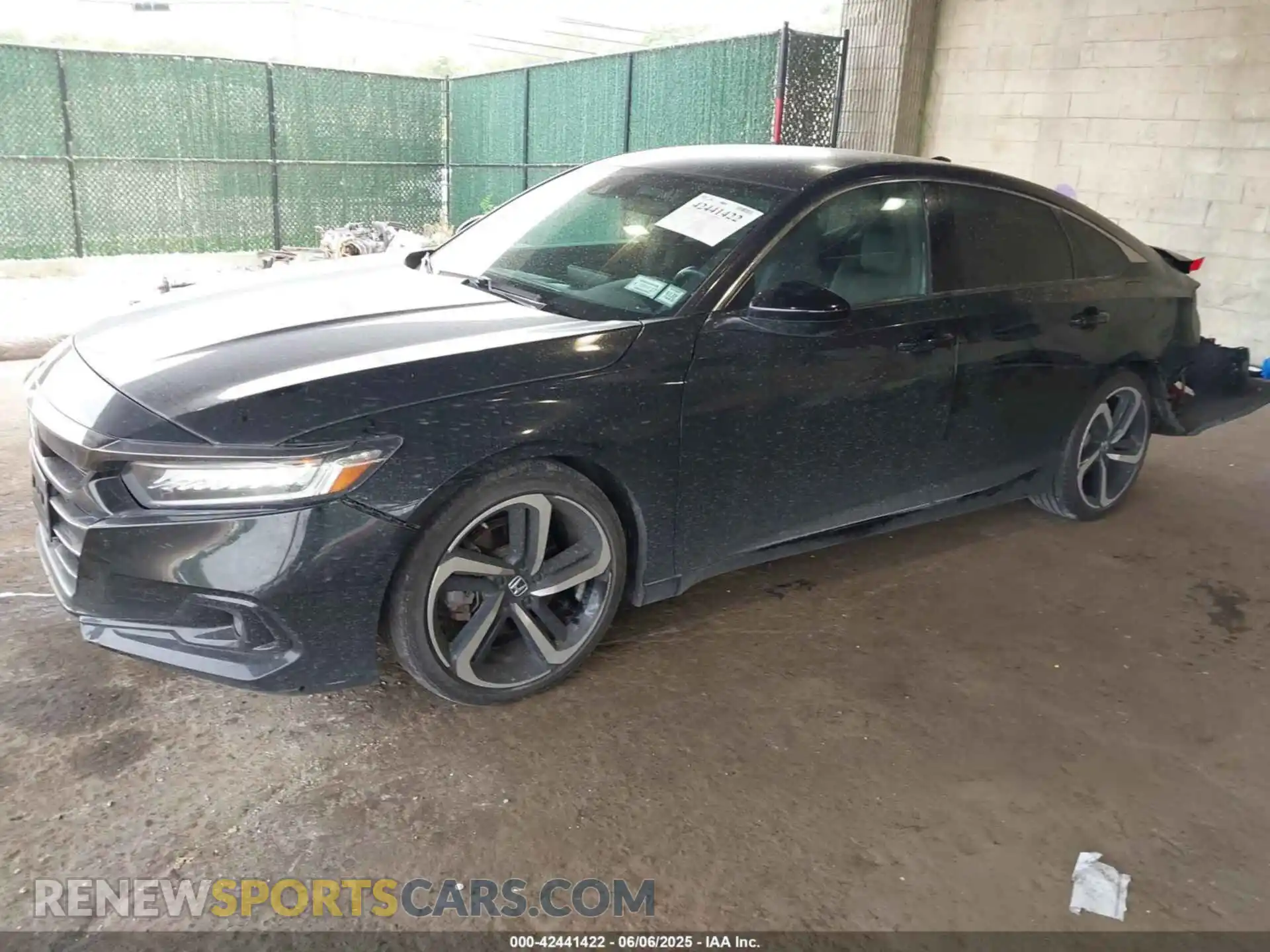 2 Photograph of a damaged car 1HGCV1F36MA003542 HONDA ACCORD 2021