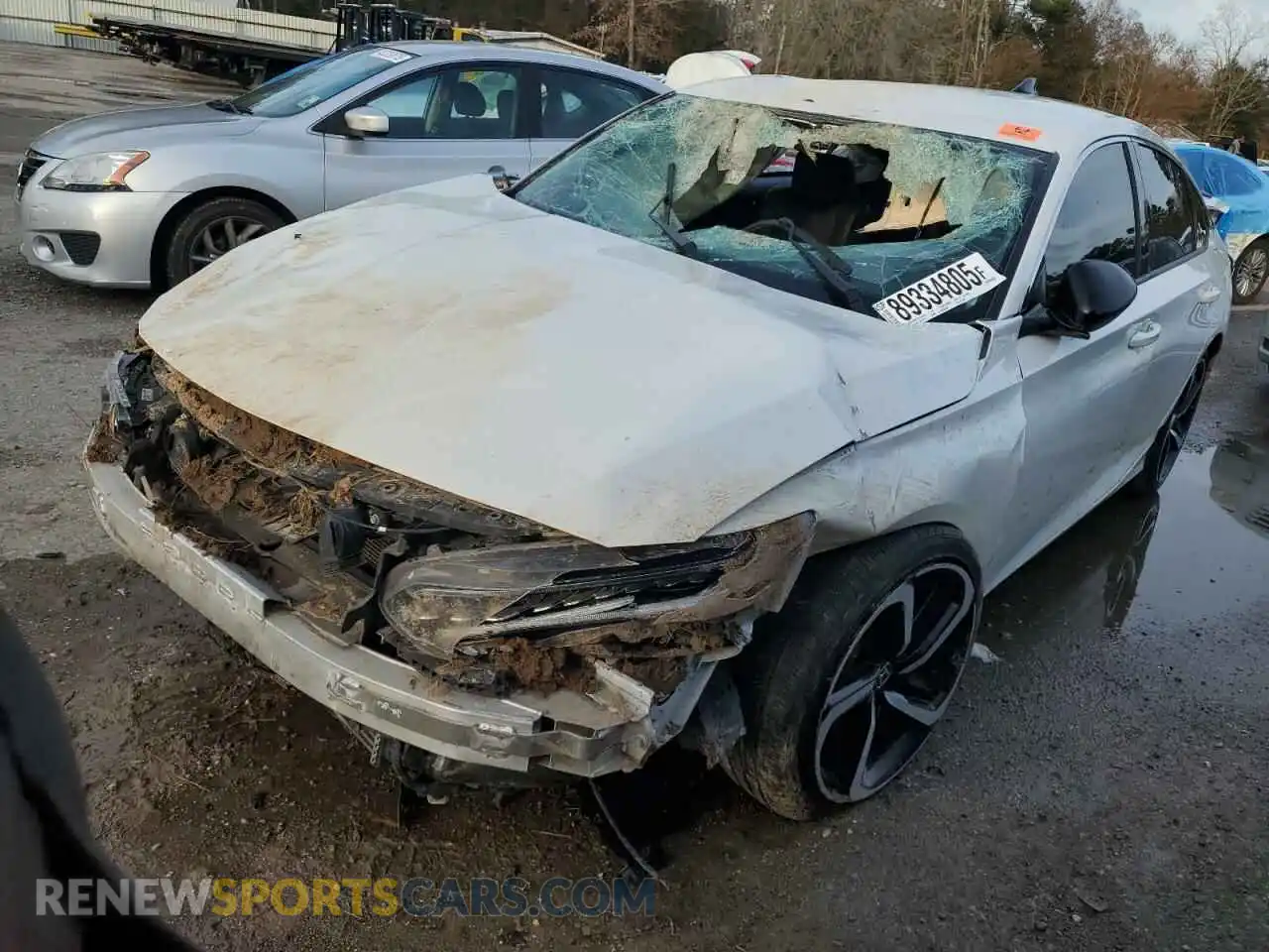 1 Photograph of a damaged car 1HGCV1F36MA021734 HONDA ACCORD 2021