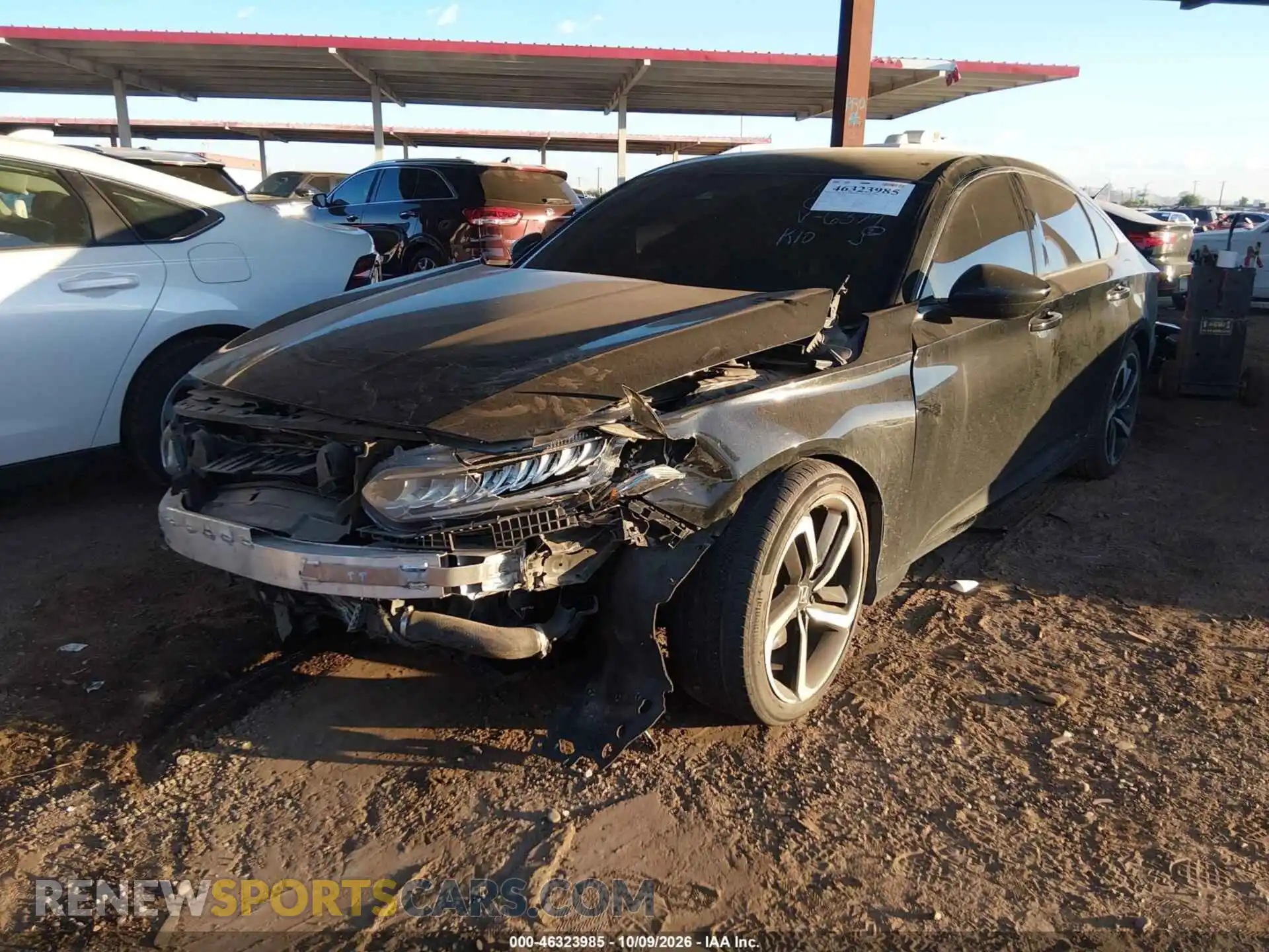 2 fotografías del automóvil dañado 1HGCV1F36MA066379 HONDA ACCORD 2021