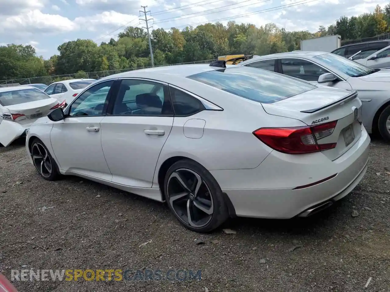 2 fotografías del automóvil dañado 1HGCV1F36MA081089 HONDA ACCORD 2021
