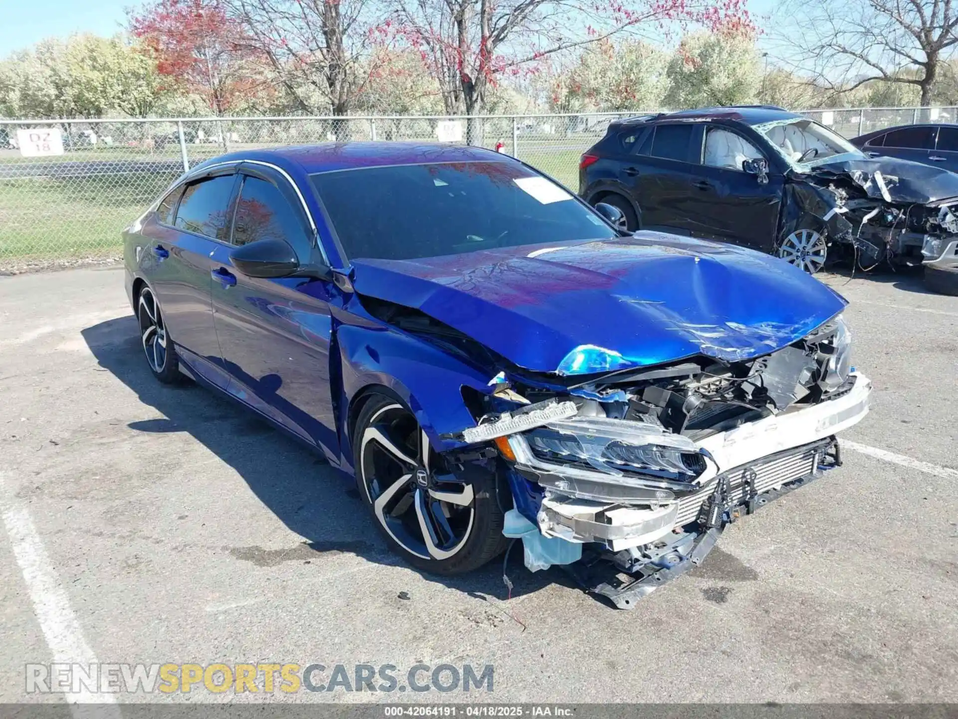 1 Photograph of a damaged car 1HGCV1F36MA098376 HONDA ACCORD 2021