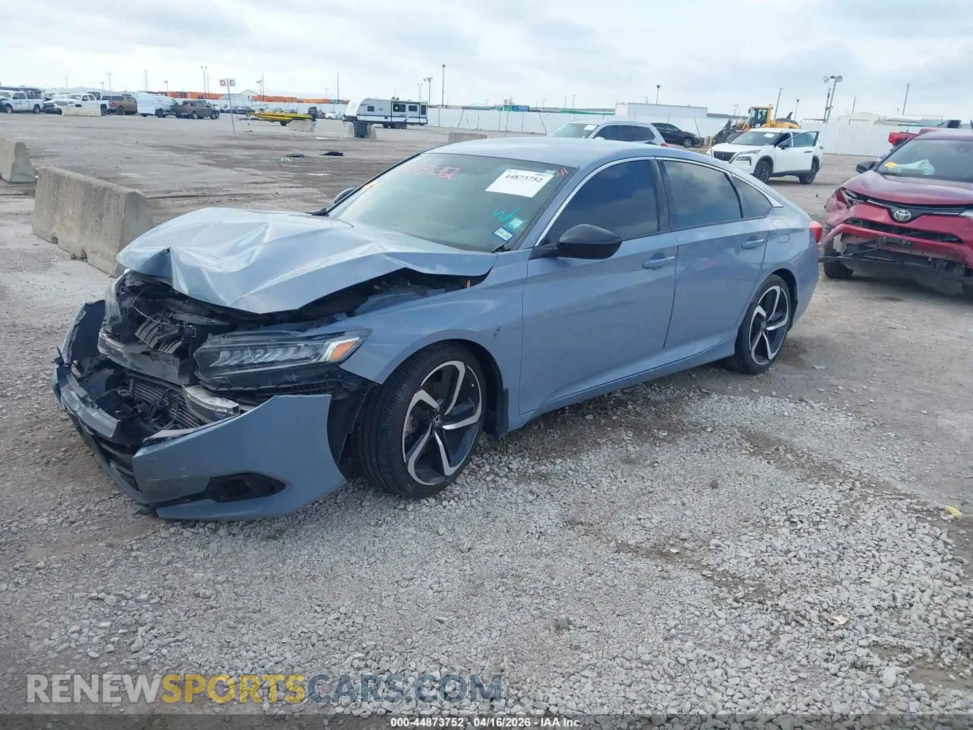 2 Фотография поврежденного автомобиля 1HGCV1F36MA110316 HONDA ACCORD 2021