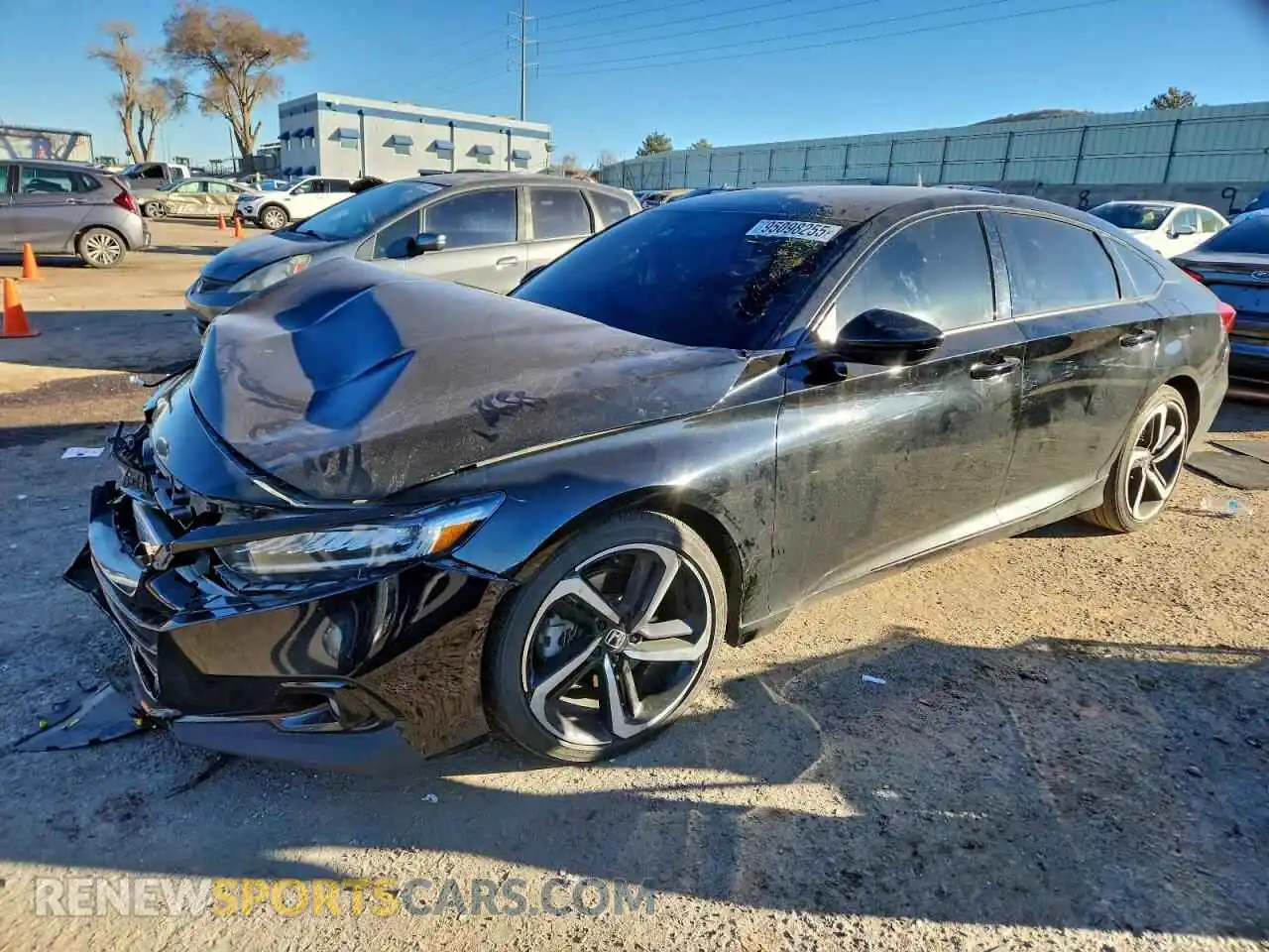 1 Photograph of a damaged car 1HGCV1F36MA118772 HONDA ACCORD 2021