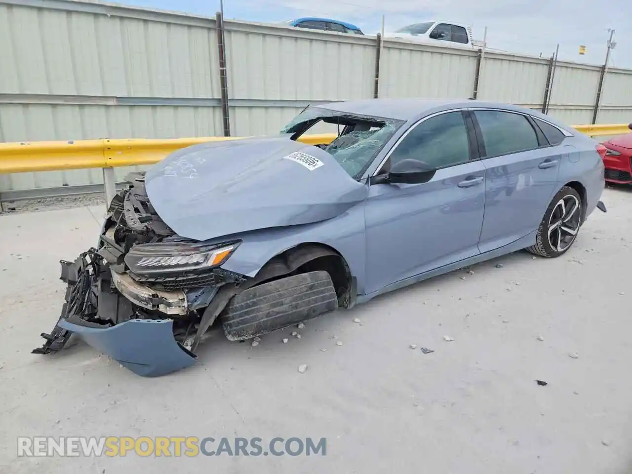 1 Photograph of a damaged car 1HGCV1F37MA005381 HONDA ACCORD 2021
