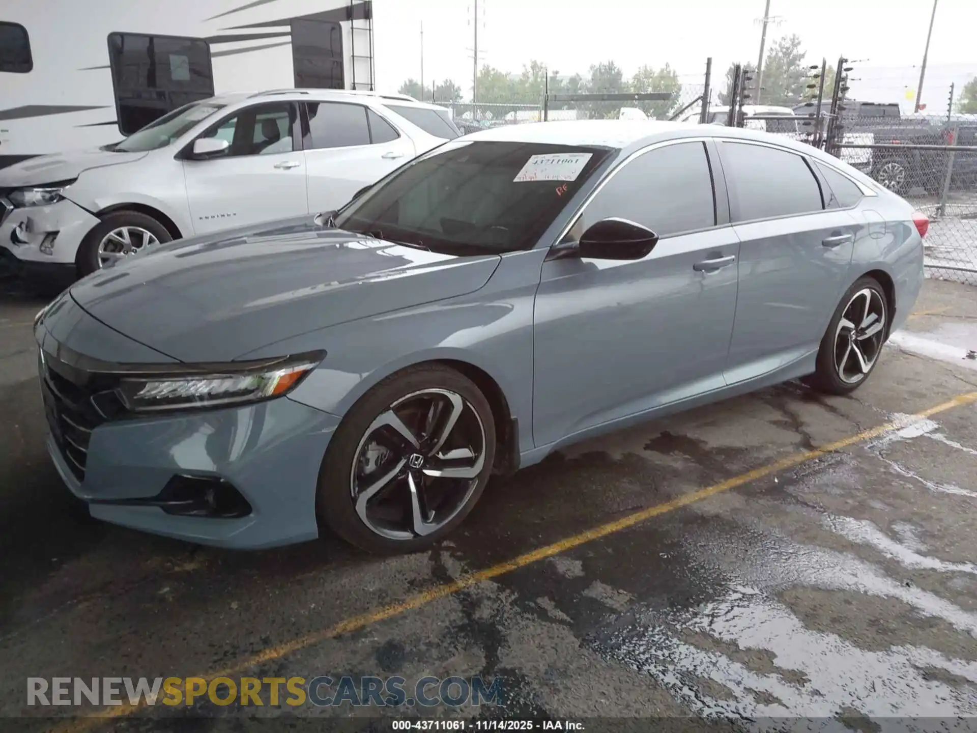2 Photograph of a damaged car 1HGCV1F37MA010497 HONDA ACCORD 2021